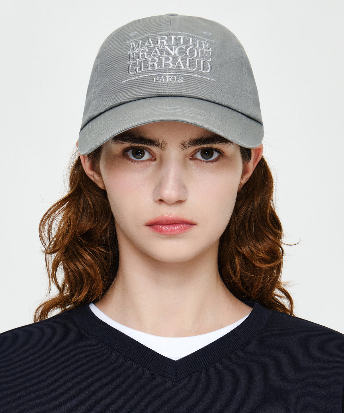 Marithe & Francois Girbaud - Classic Logo Covered Cap (Gray) product image 5 | TRAB K-Fashion Australia
