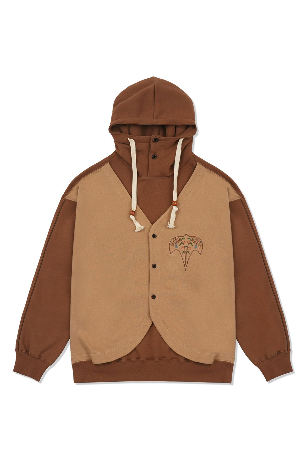 Ioedle - Hood Out The Front Door (Brown) product image 2 | TRAB K-Fashion Australia