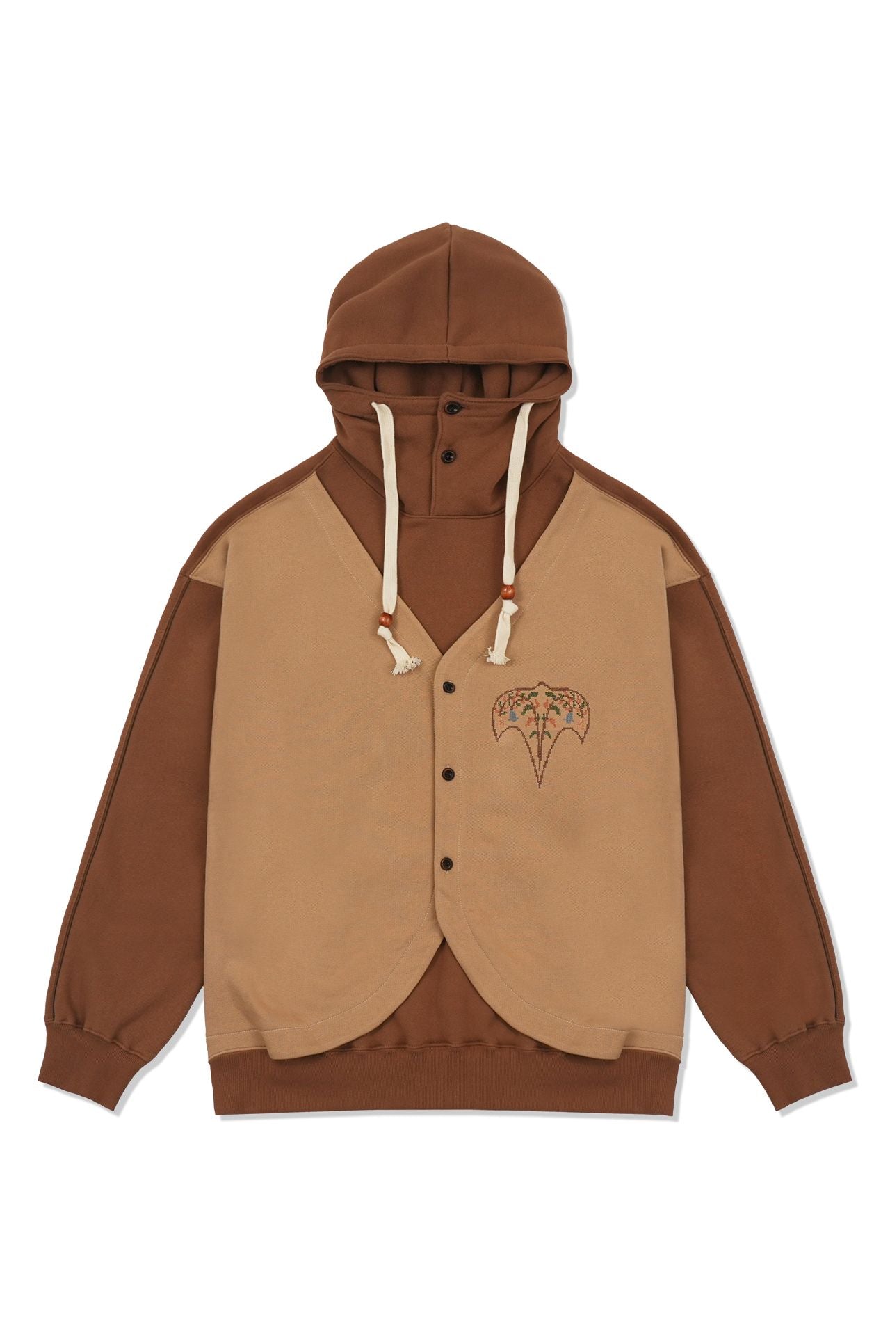 Ioedle - Hood Out The Front Door (Brown) product image 2 | TRAB K-Fashion Australia