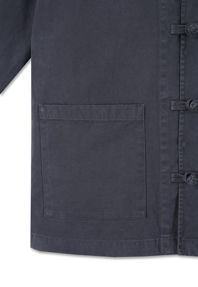 Art if acts - Washed Chinese Work Jacket (Faded Charcoal) product image 13 | TRAB K-Fashion Australia