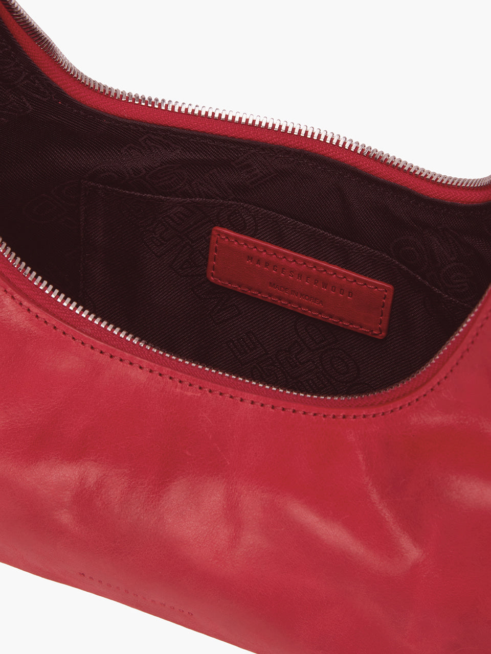 Marge Sherwood - Hobo Shoulder (Apple Red Pull-Up) product image 7 | TRAB K-Fashion Australia