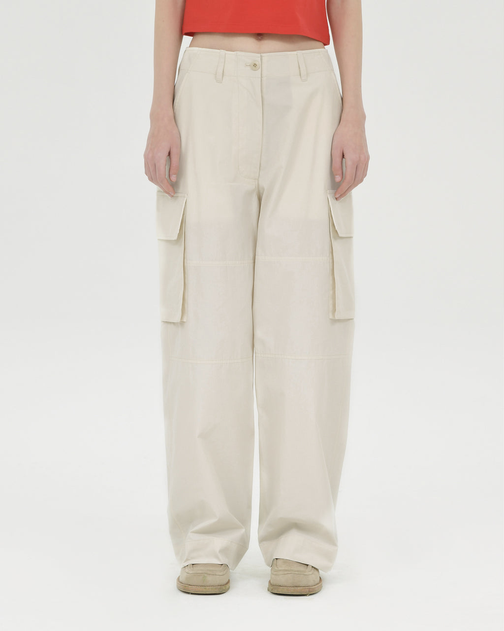 Brownyard - Cargo Pants (Ivory) product image 1 | TRAB K-Fashion Australia