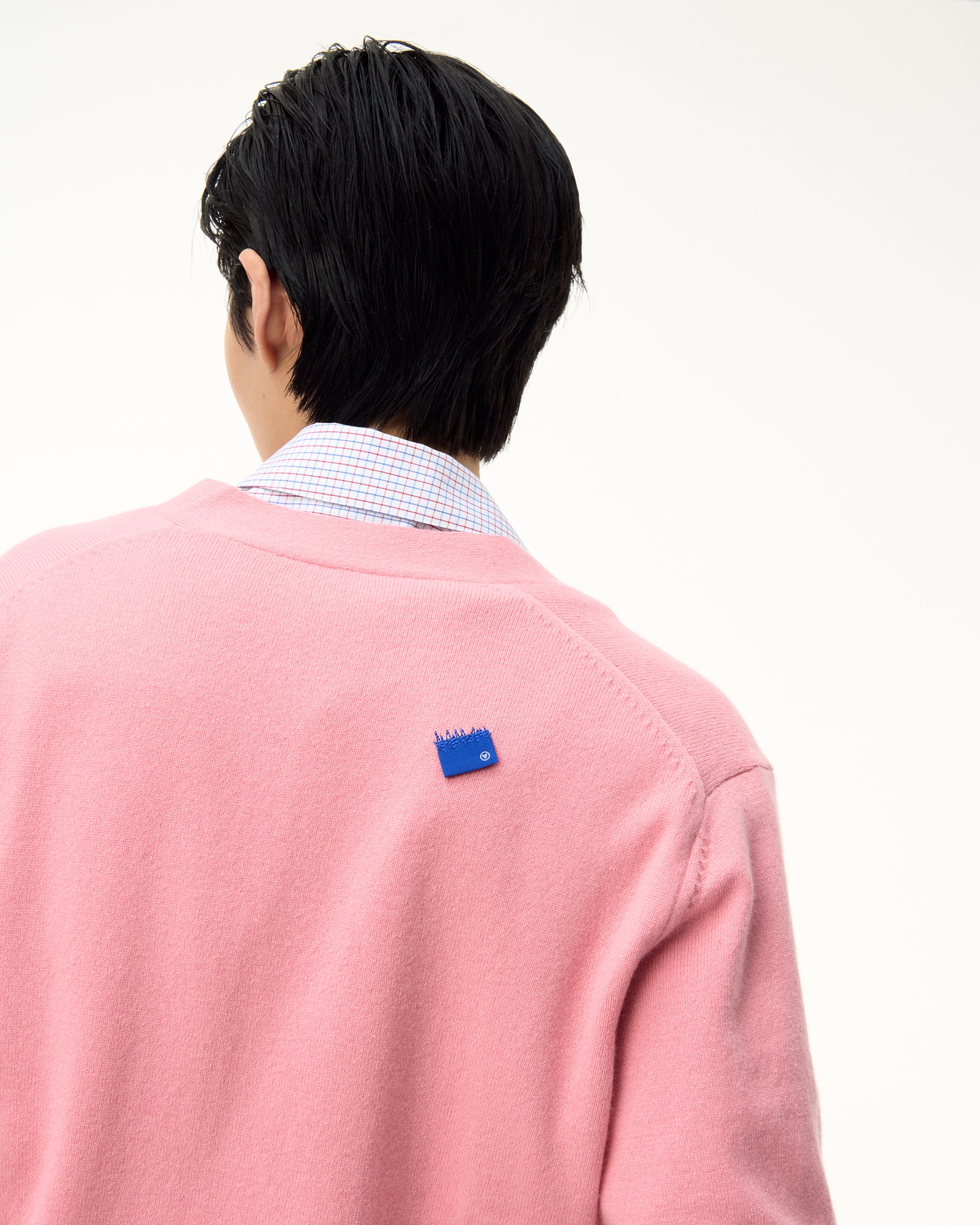 Ader Error - Sig; BL Tag cardigan 01 (Pink) product image 5 | TRAB K-Fashion Australia