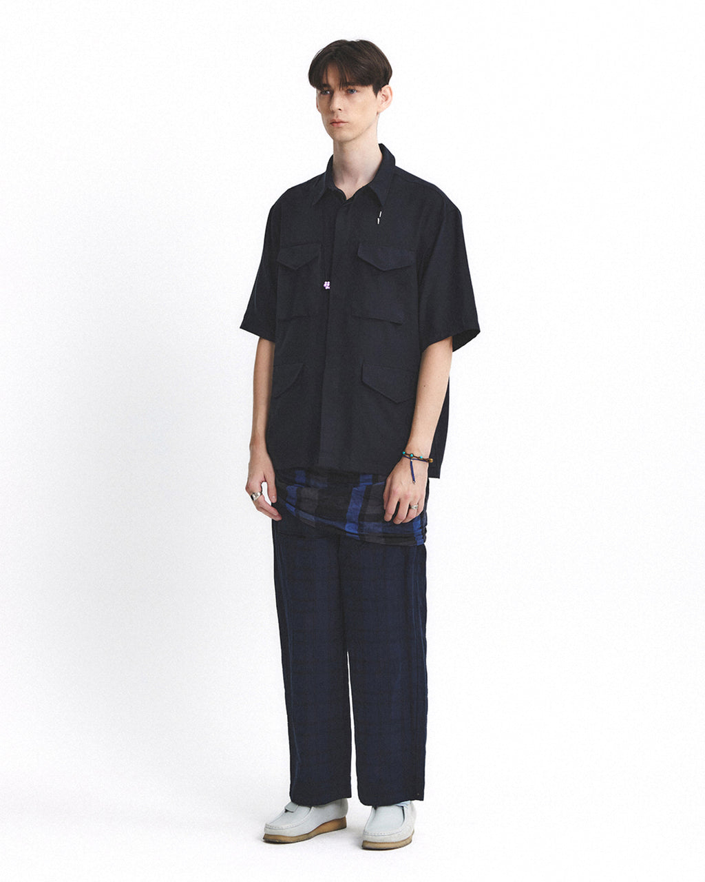 Eastlogue - M-65 Half Shirts (Black) product image 4 | TRAB K-Fashion Australia