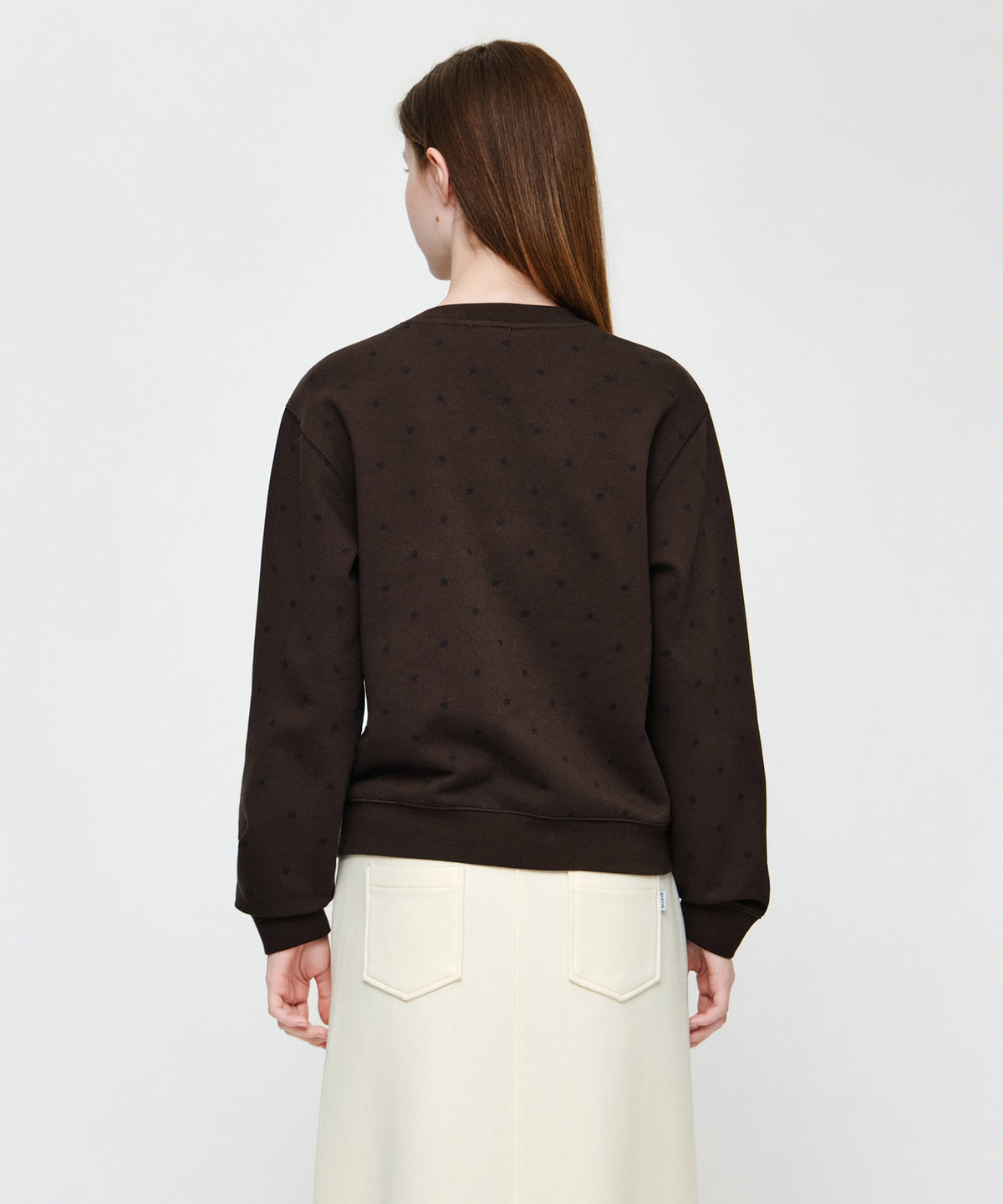 Marithe & Francois Girbaud - Classic Logo Sweatshirt (Brown) product image 3 | TRAB K-Fashion Australia
