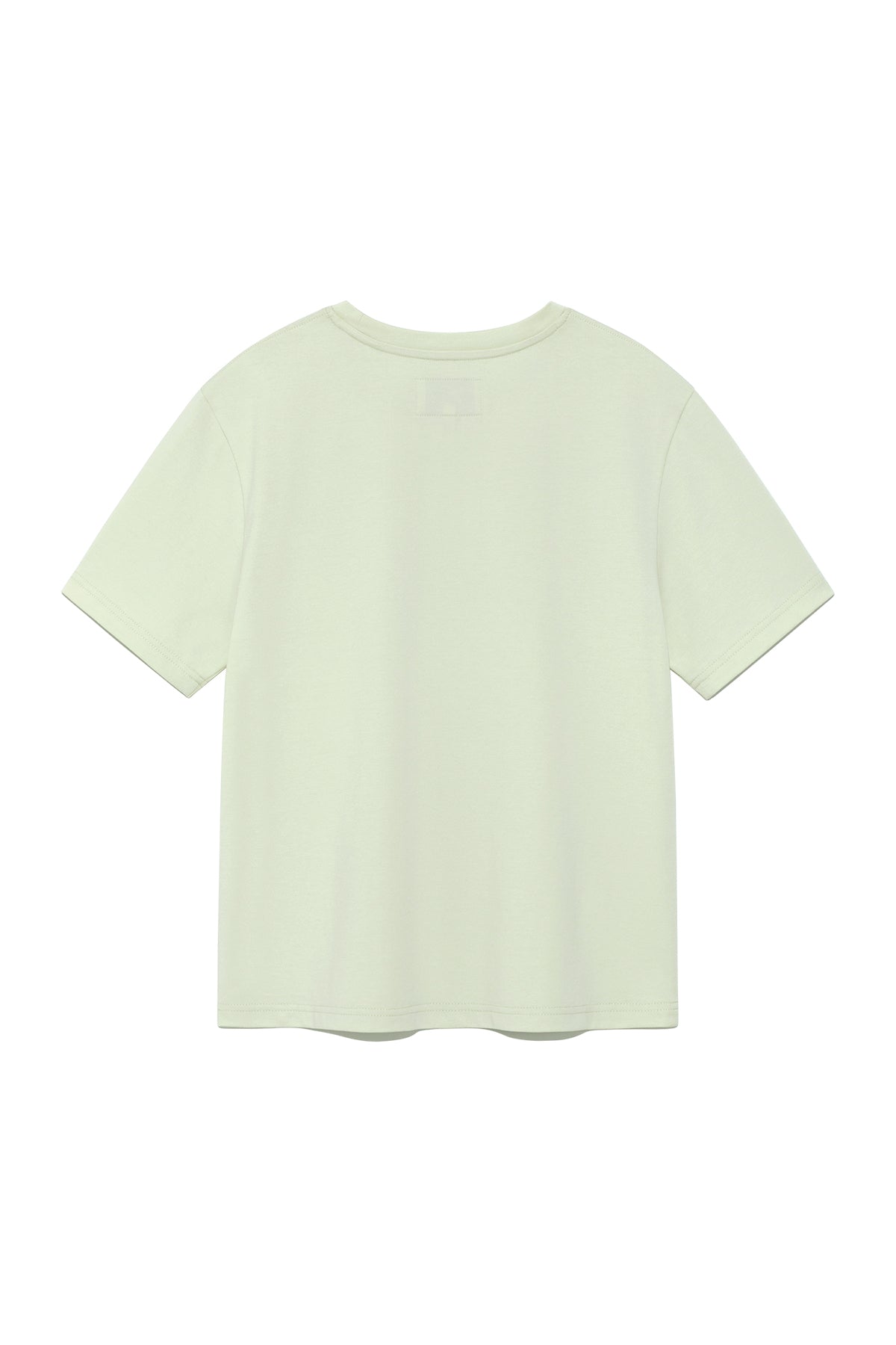 Matin Kim - Logo Point Lettering Graphic Top (Light Green) product image 2 | TRAB K-Fashion Australia