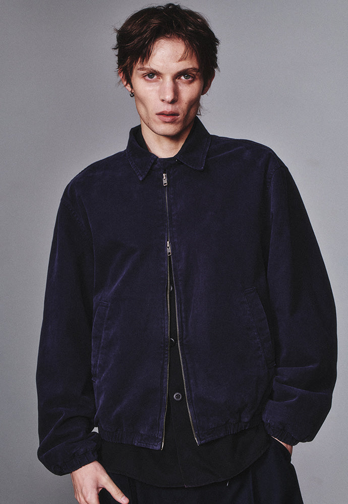 Art if acts - Washed Swing Jacket (Vintage Navy) product image 6 | TRAB K-Fashion Australia