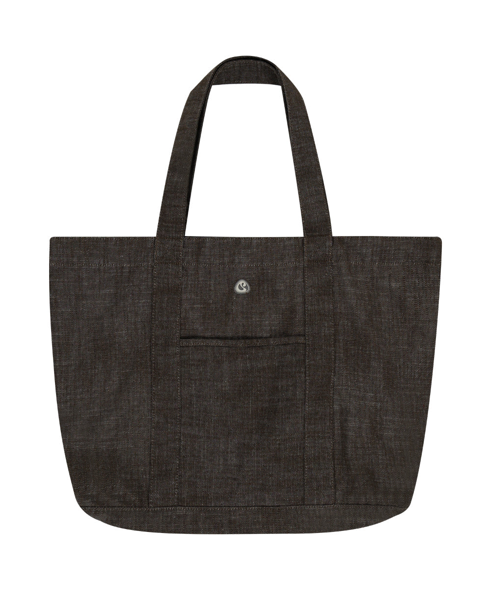 Coyseio - Reversible Check Denim Bag (Brown) product image 11 | TRAB K-Fashion Australia