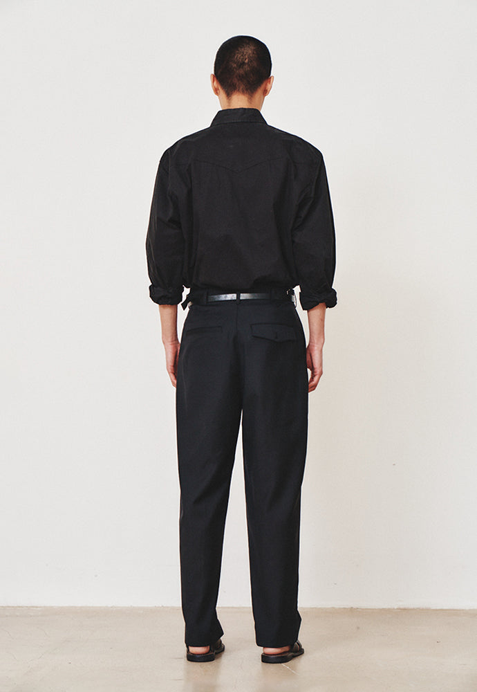 Art if acts - Washed Western Shirt (Vintage Black) product image 4 | TRAB K-Fashion Australia