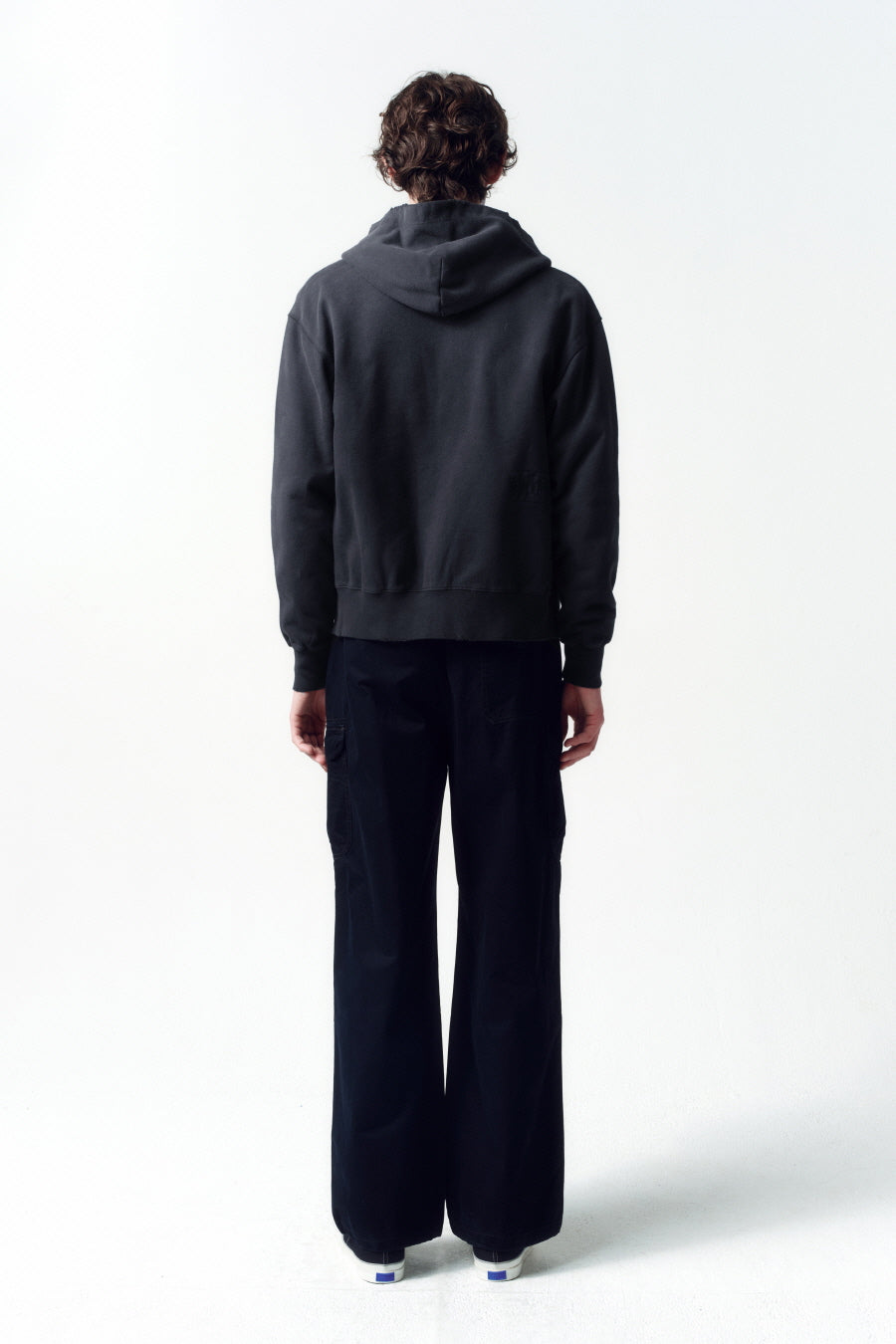 Insilence - Brushed Cotton Cargo Pants (Washed Black) product image 3 | TRAB K-Fashion Australia