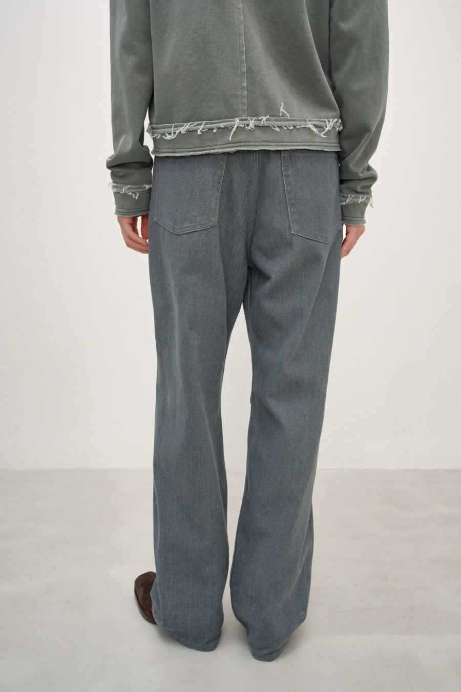 Insilence - Curved Cation Denim (Blue Grey) product image 4 | TRAB K-Fashion Australia