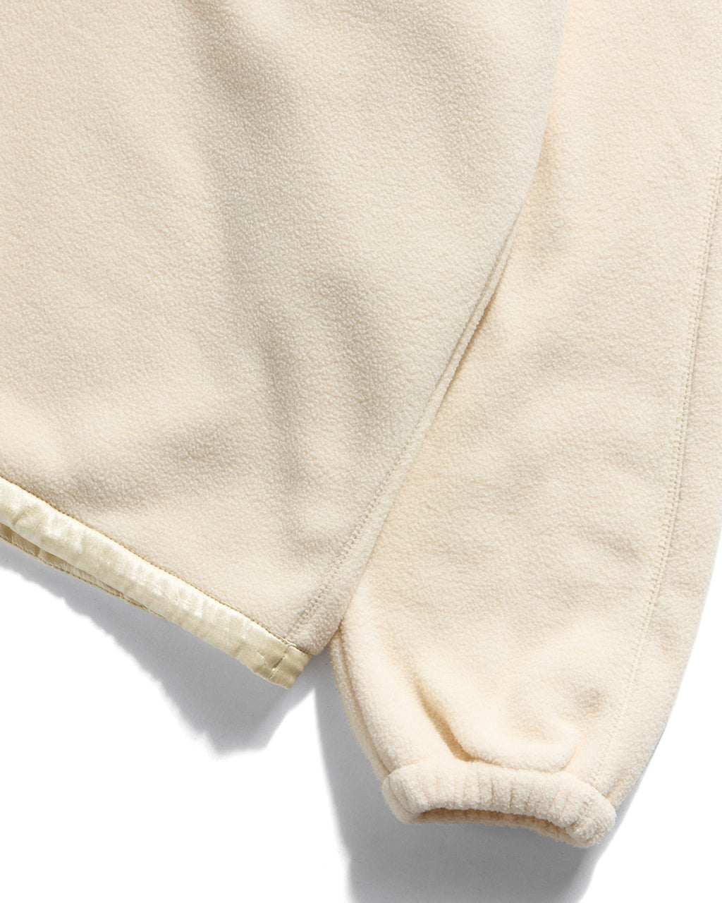 Eastlogue - Alpine Half Zip-up Fleece Jumper (Cream) product image 7 | TRAB K-Fashion Australia