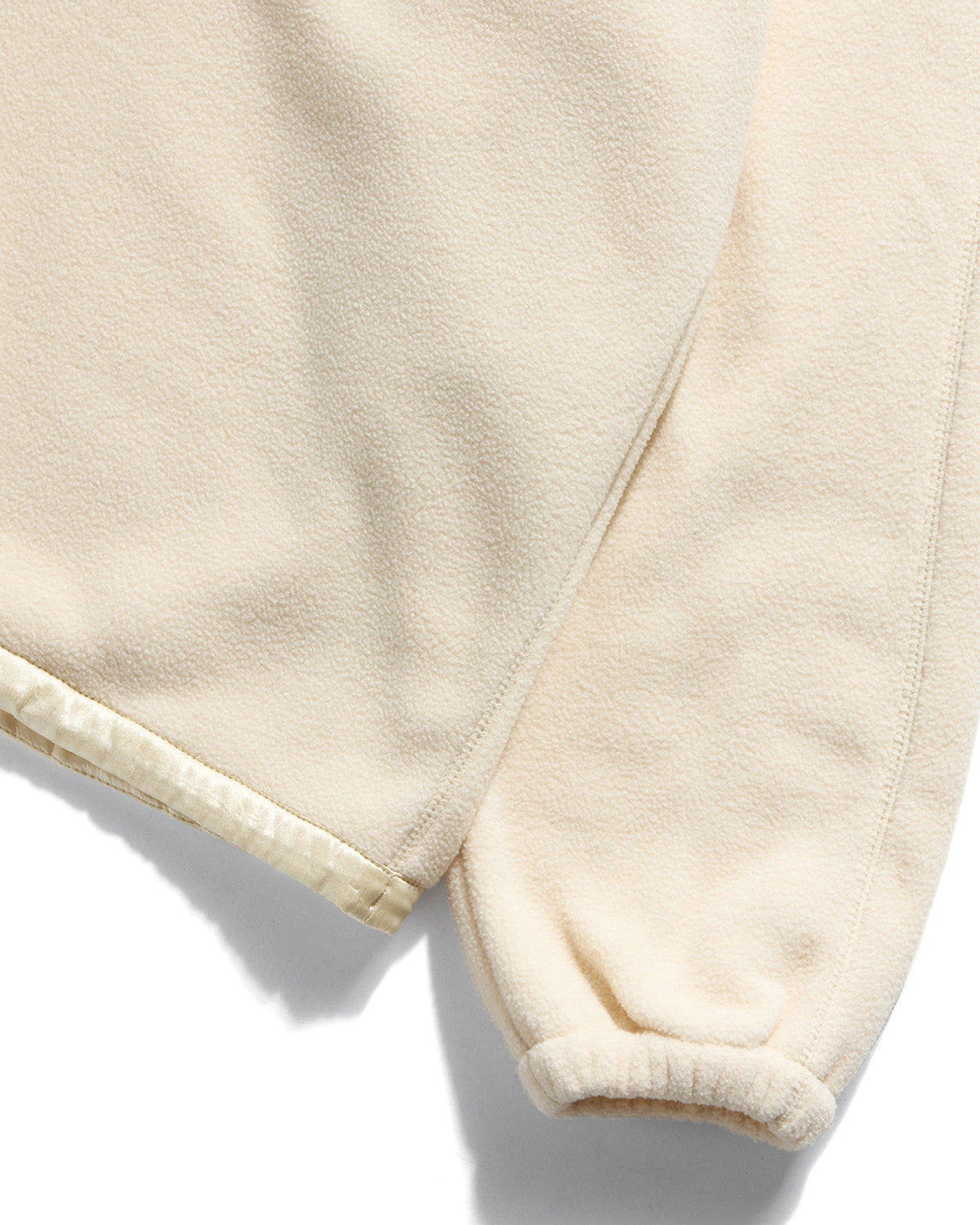 Eastlogue - Alpine Half Zip-up Fleece Jumper (Cream) product image 7 | TRAB K-Fashion Australia