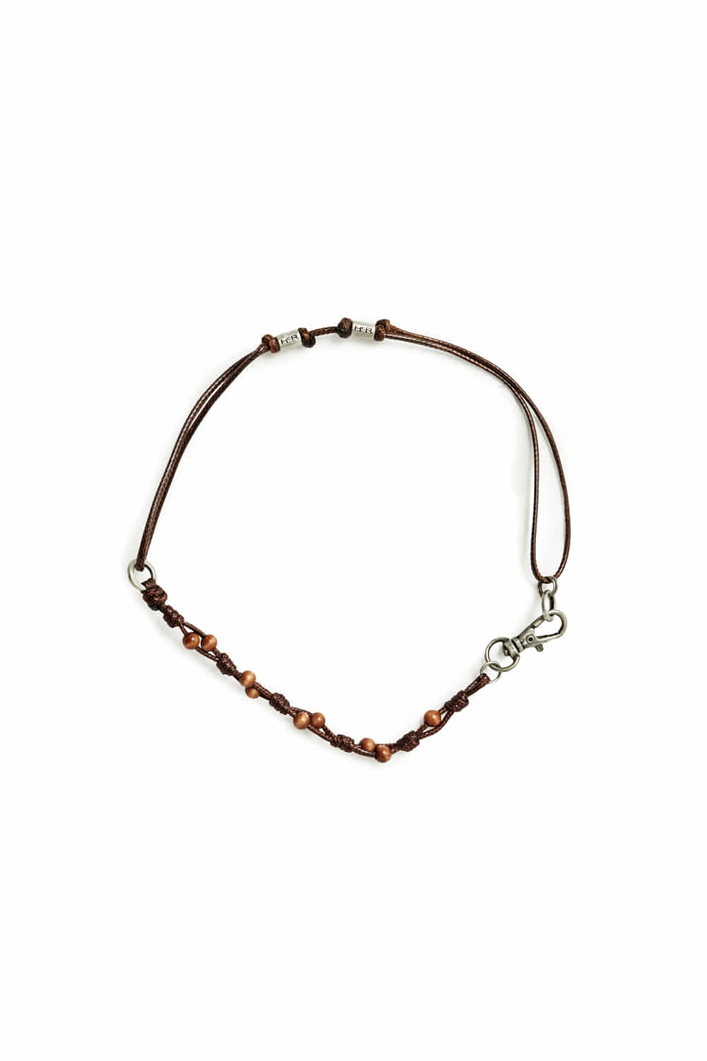 Hatchingroom - Wood ball Necklace Brown (OC) product image 1 | TRAB K-Fashion Australia