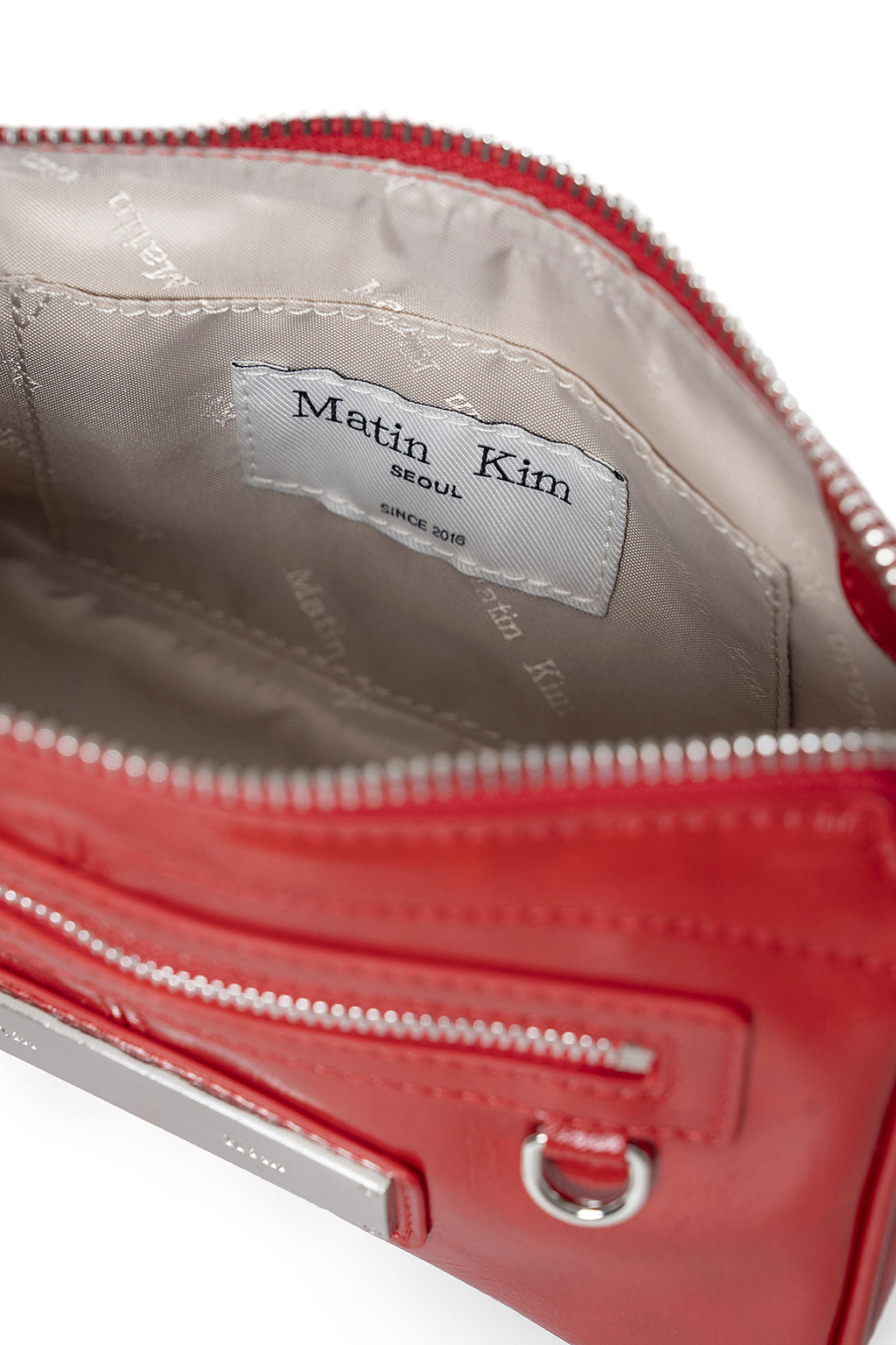 Matin Kim - Biker Two-way Mini Bag (Red) product image 5 | TRAB K-Fashion Australia