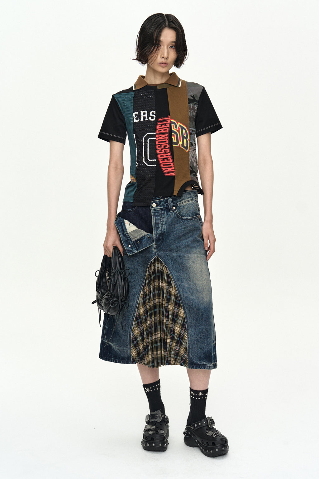 Andersson Bell - Reworked Vintage Jersey T-Shirt (Black) product image 2 | TRAB K-Fashion Australia