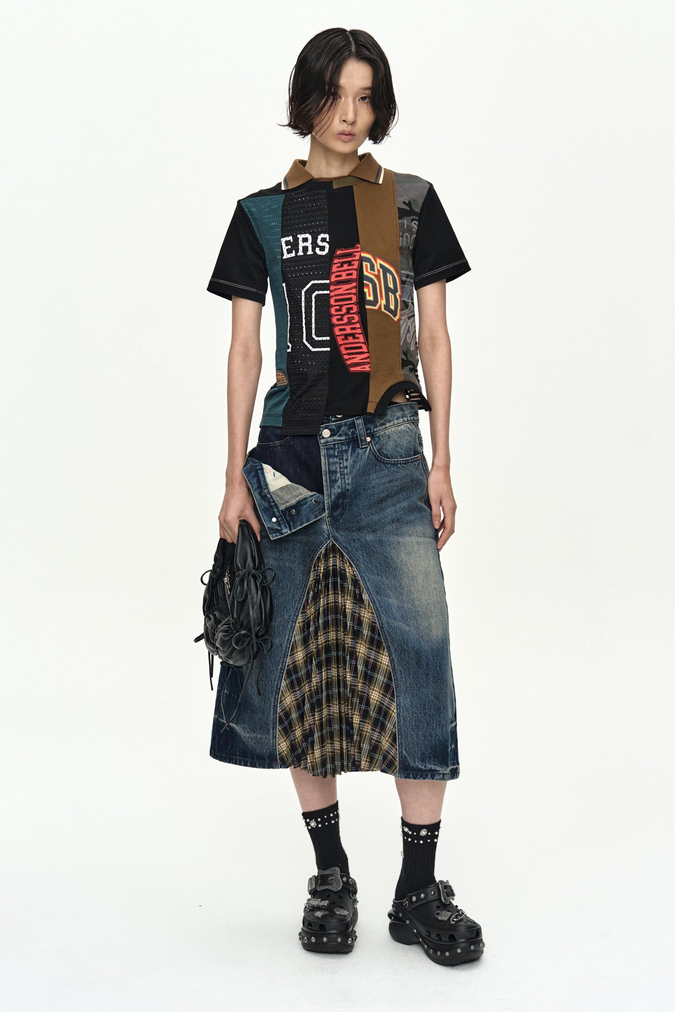 Andersson Bell - Reworked Vintage Jersey T-Shirt (Black) product image 2 | TRAB K-Fashion Australia