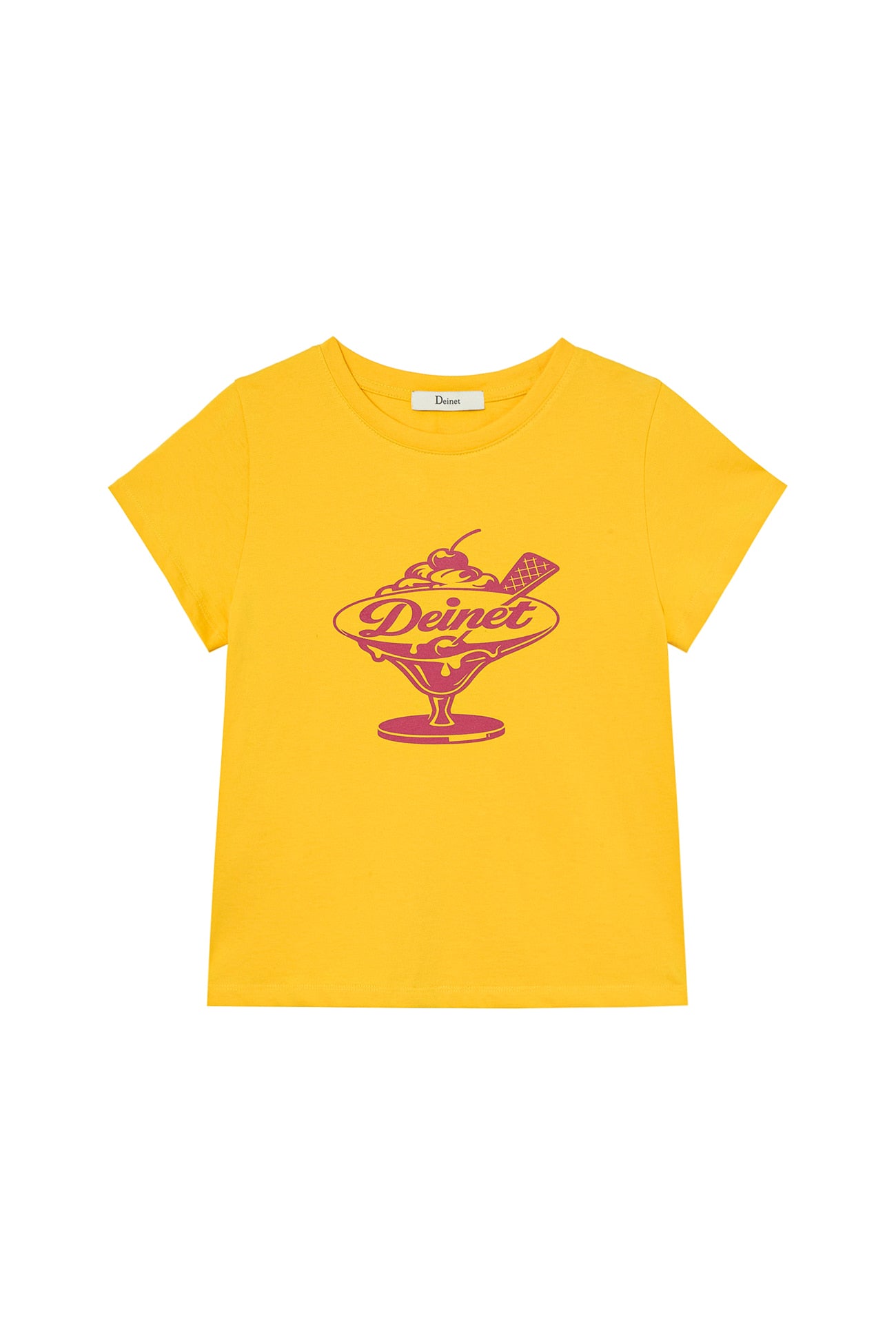 Deinet - Dessert Graphic T-Shirt (Yellow) product image 1 | TRAB K-Fashion Australia