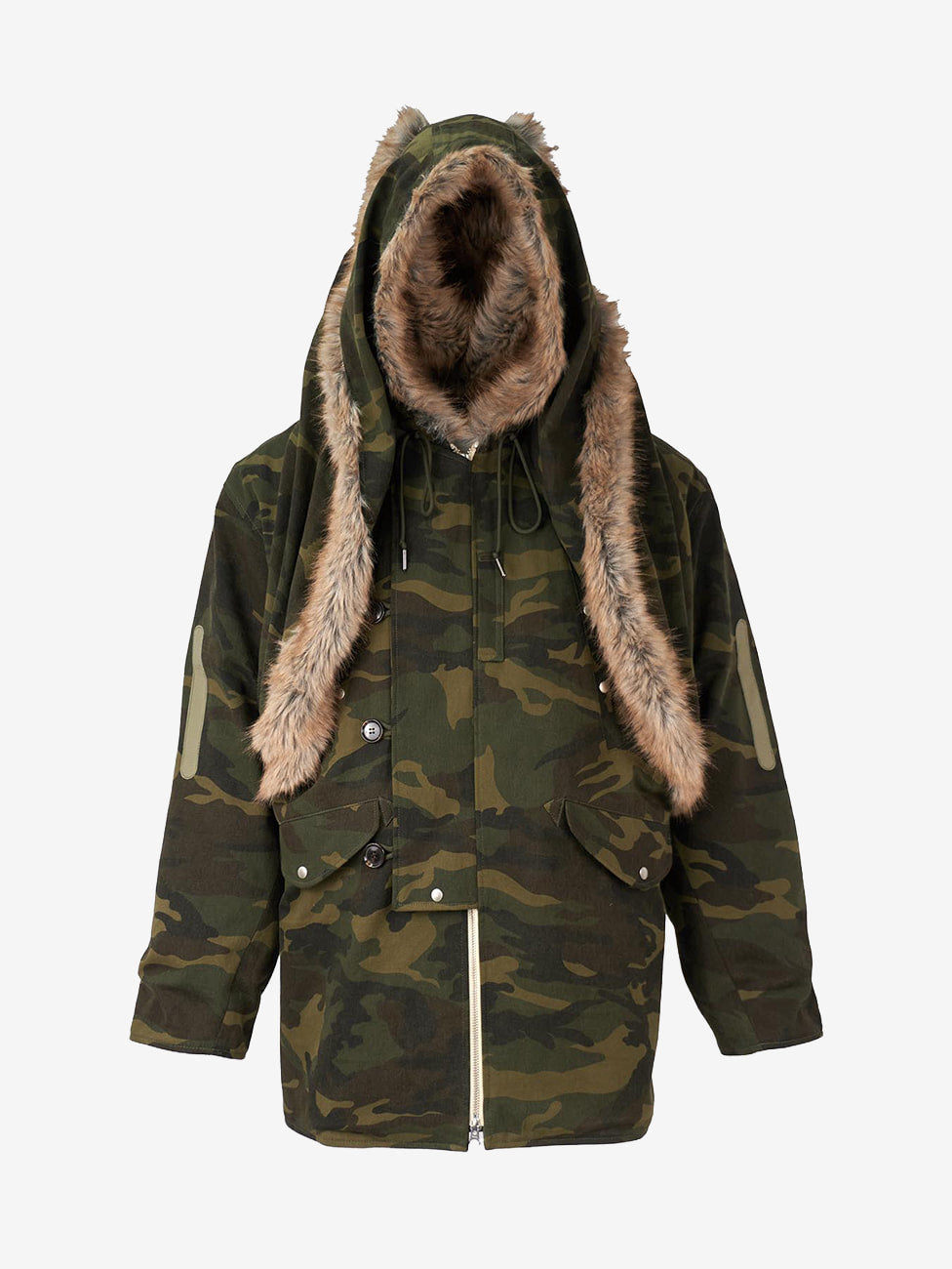 Juntae Kim - Paneled Hoodie N-3b Parka (OC1) product image 1 | TRAB K-Fashion Australia