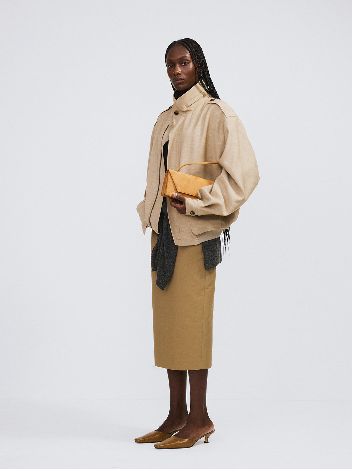 Recto - Viscose Hunting Jumper (Desert) product image 2 | TRAB K-Fashion Australia