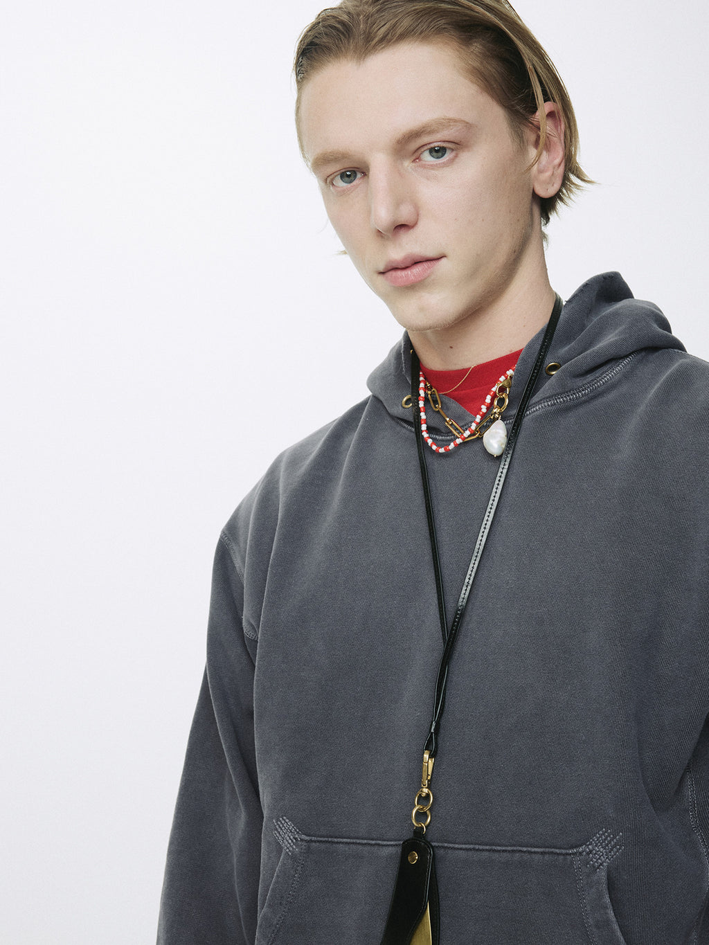 Tonywack - Garment Dyed Raw Edge Hoodie (Faded Ink) product image 9 | TRAB K-Fashion Australia