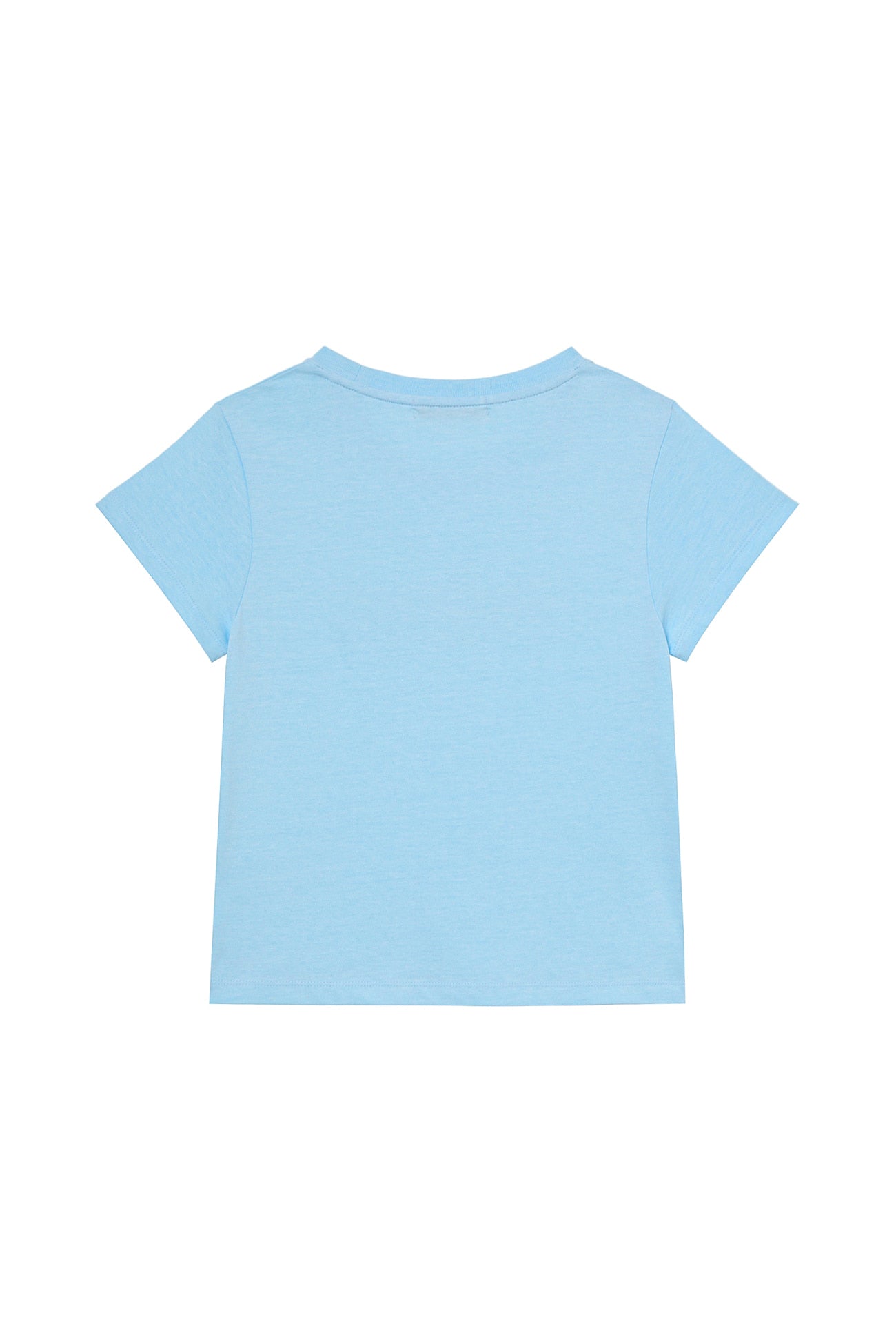 Deinet - Spray Logo Pigment T-Shirt (Sky Blue) product image 2 | TRAB K-Fashion Australia