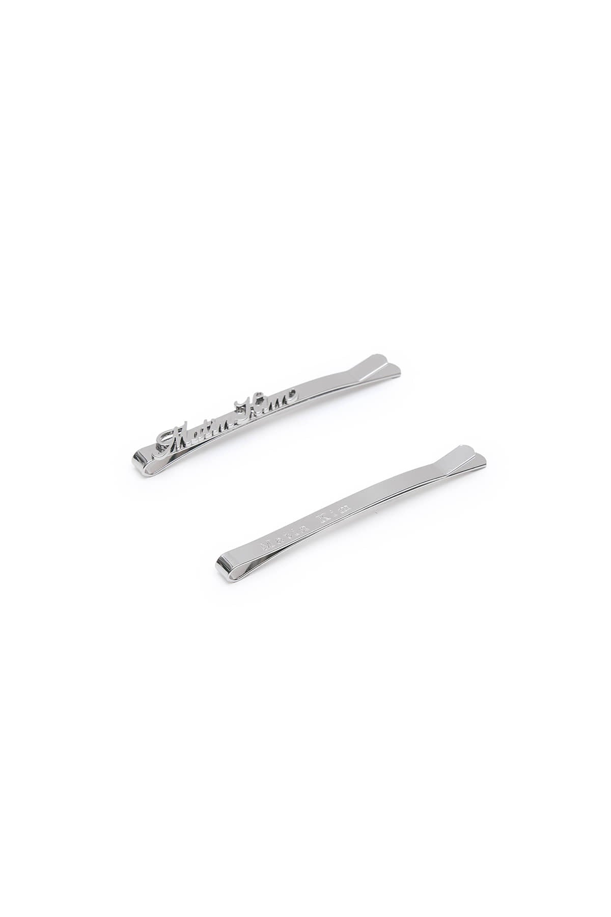 Matin Kim - Matin Logo Bobby Pin Set (Silver) product image 4 | TRAB K-Fashion Australia