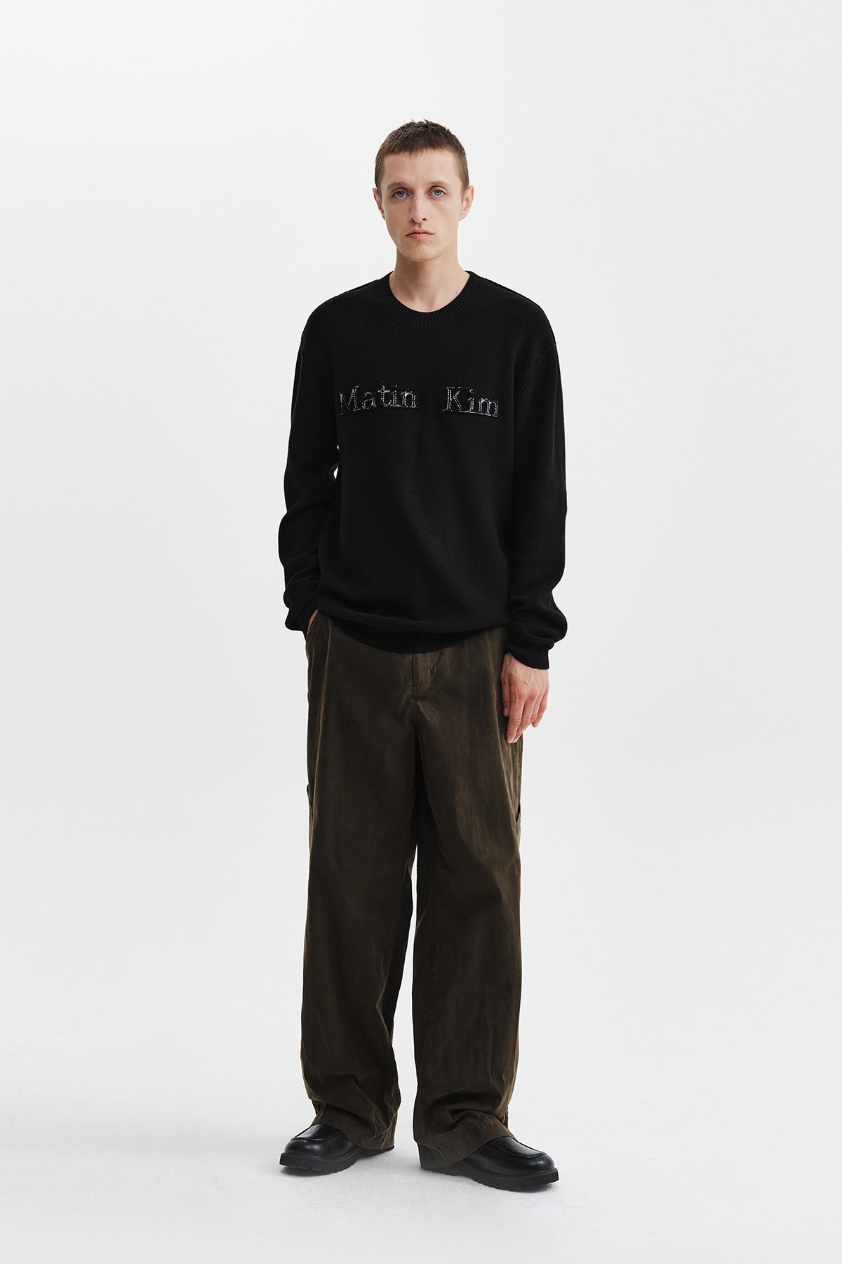 Matin Kim - Faded Wax Pants (Khaki) product image 10 | TRAB K-Fashion Australia