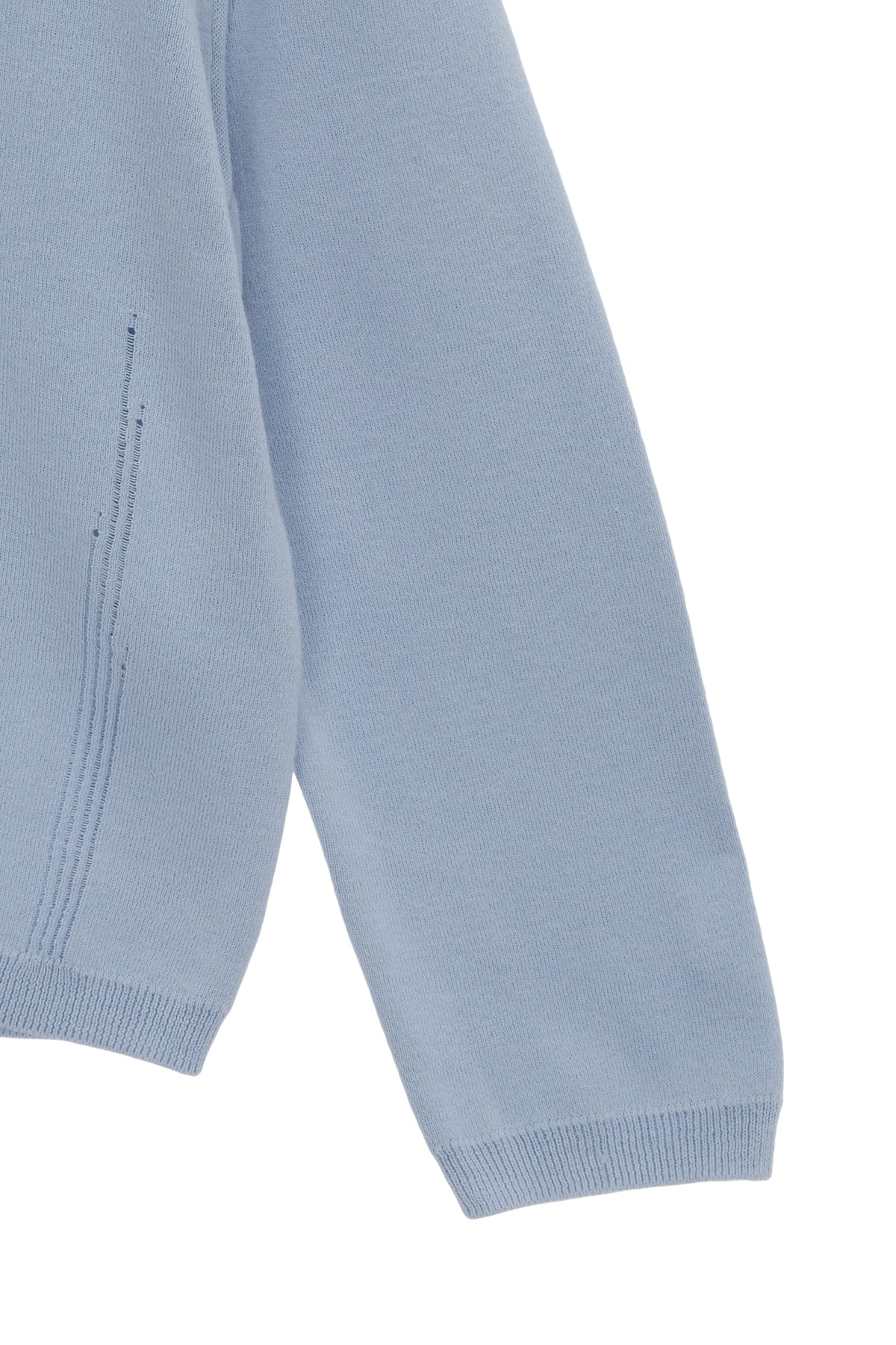 Matin Kim - Three Quarter Sleeve Round Cardigan (Sky) product image 4 | TRAB K-Fashion Australia