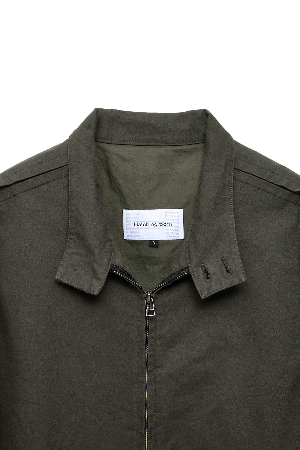 Hatchingroom - Silent Harrington Jacket (Dark Khaki) product image 3 | TRAB K-Fashion Australia