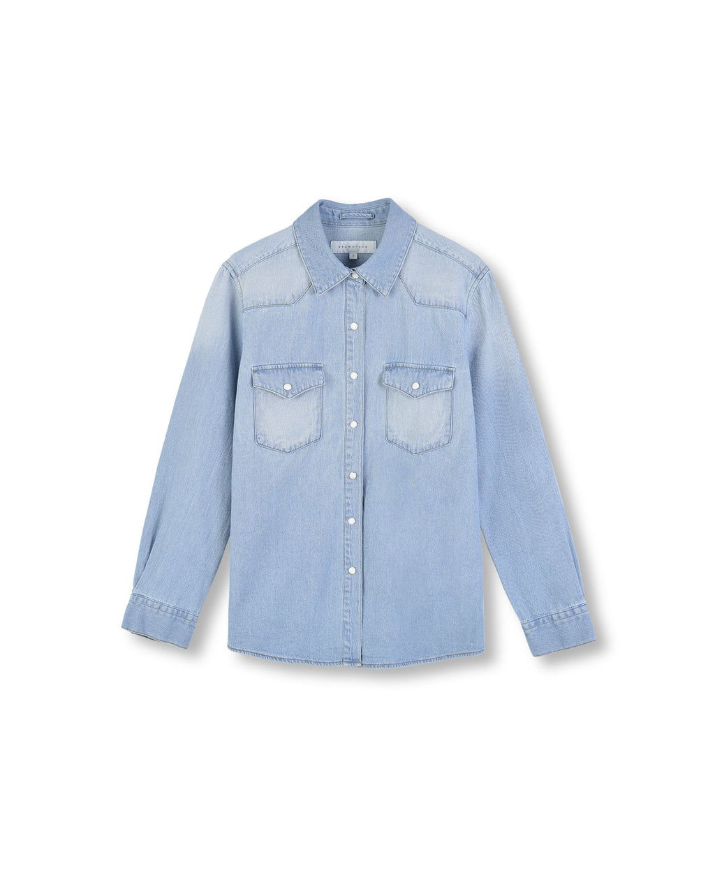 Brownyard - Denim Western Shirt (Blue) product image 3 | TRAB K-Fashion Australia