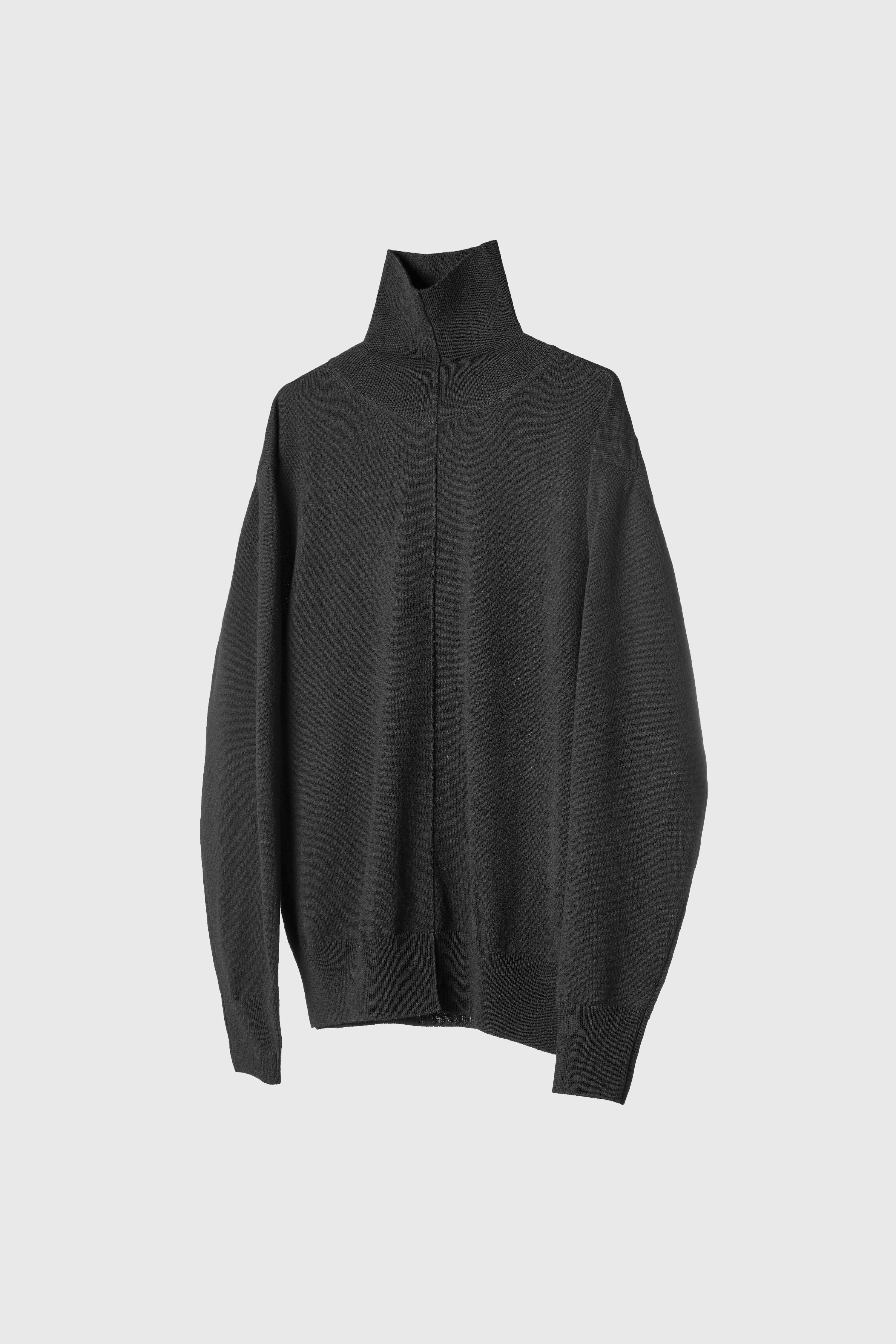 Hatchingroom - Turtleneck Knit (Black) product image 2 | TRAB K-Fashion Australia