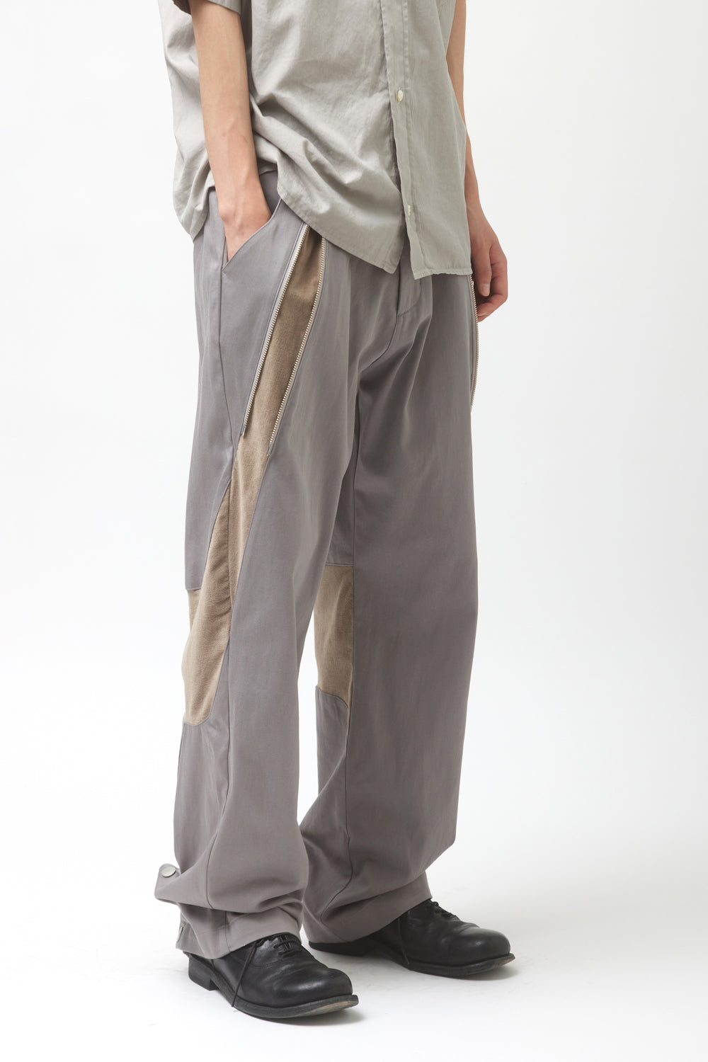 Hatchingroom - Zip Pants (Grey) product image 11 | TRAB K-Fashion Australia