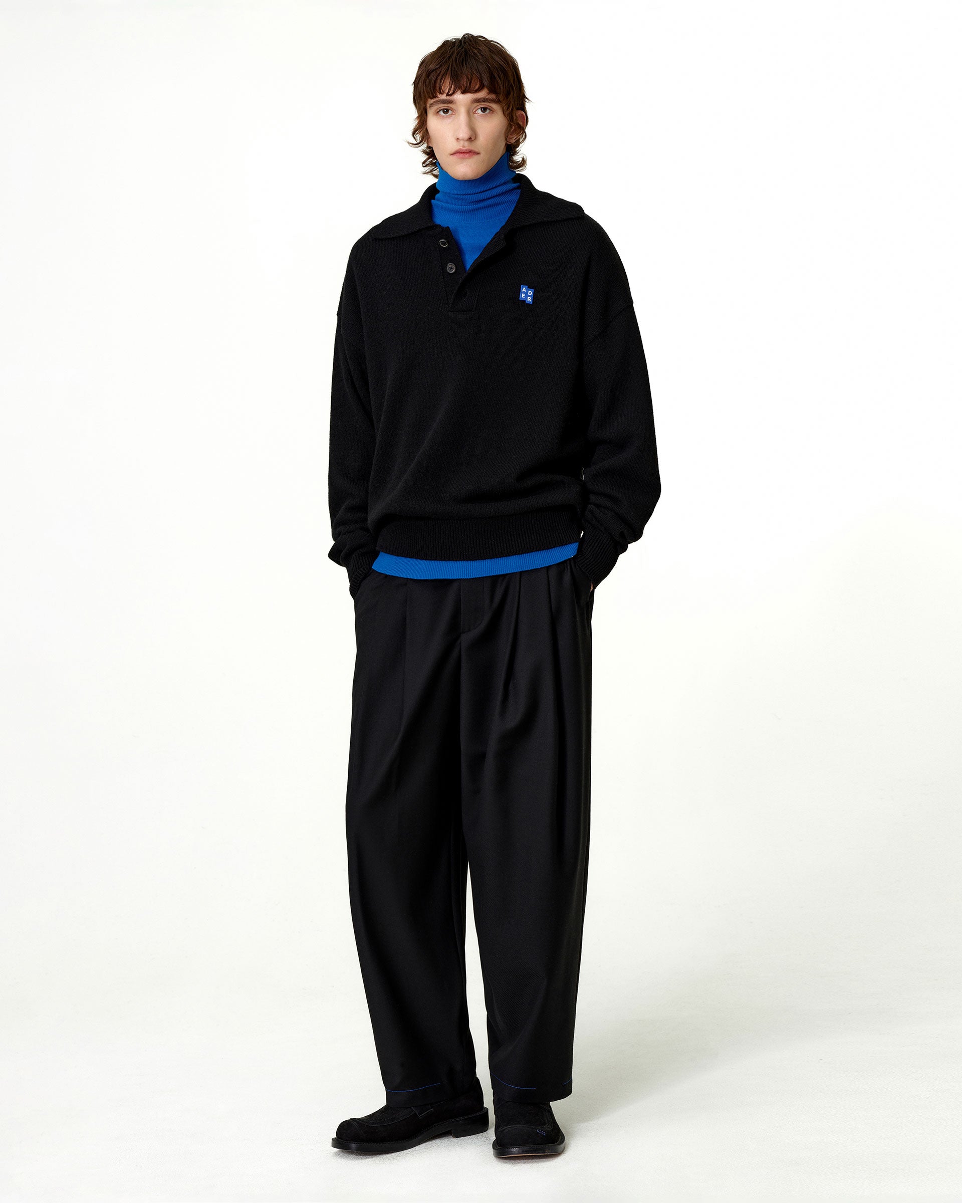 Ader Error - Sig; BL Tag knit 02 (Noir) product image 3 | TRAB K-Fashion Australia