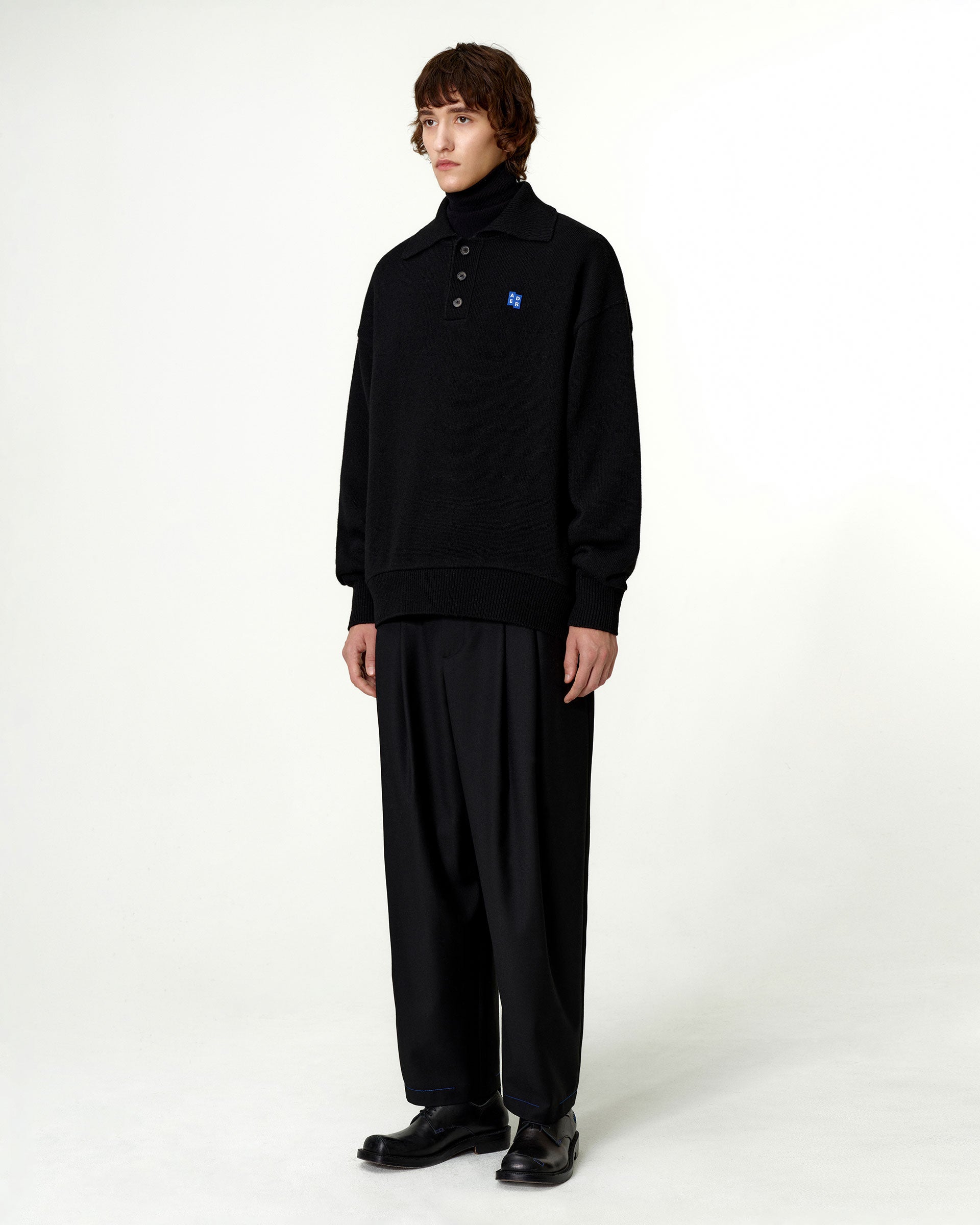 Ader Error - Sig; BL Tag knit 02 (Noir) product image 5 | TRAB K-Fashion Australia