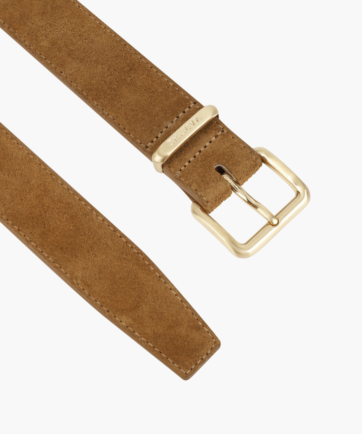Marithe & Francois Girbaud - Suede Belt (Brown) product image 5 | TRAB K-Fashion Australia