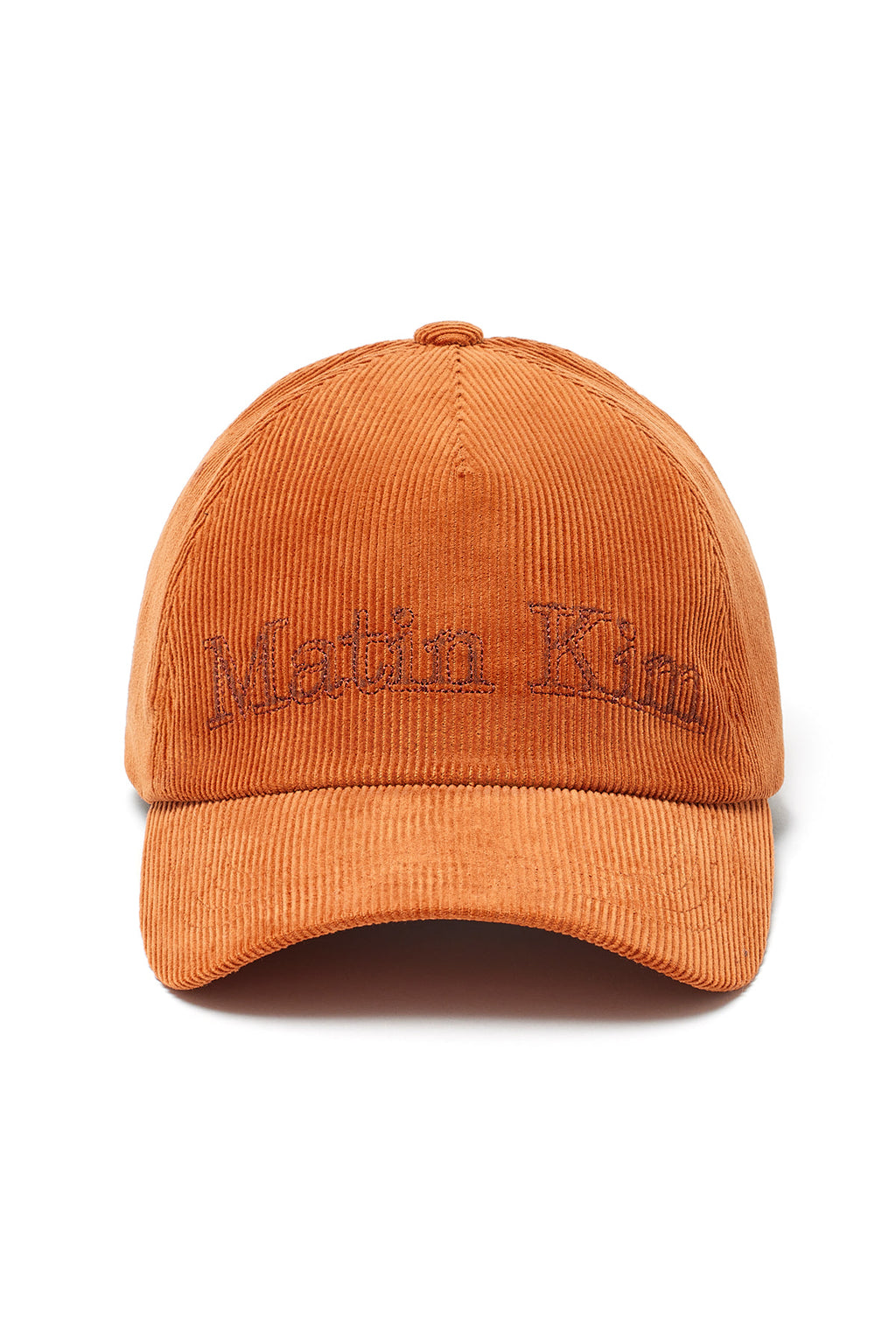 Matin Kim - Matin Corduroy Ball Cap (Orange) product image 1 | TRAB K-Fashion Australia