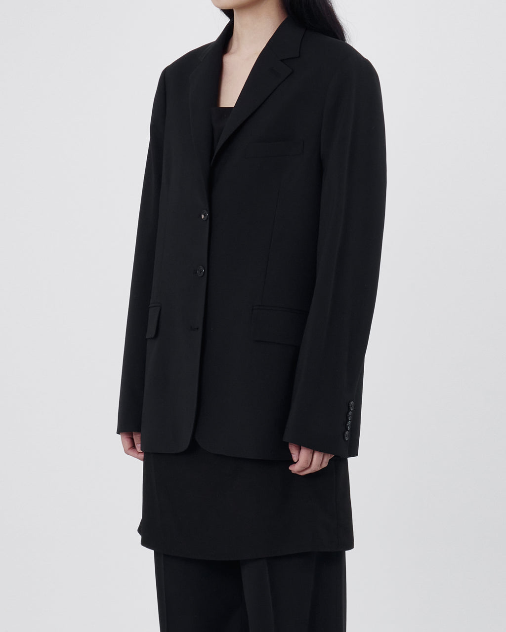Brownyard - Tailored Jacket (Black) product image 3 | TRAB K-Fashion Australia