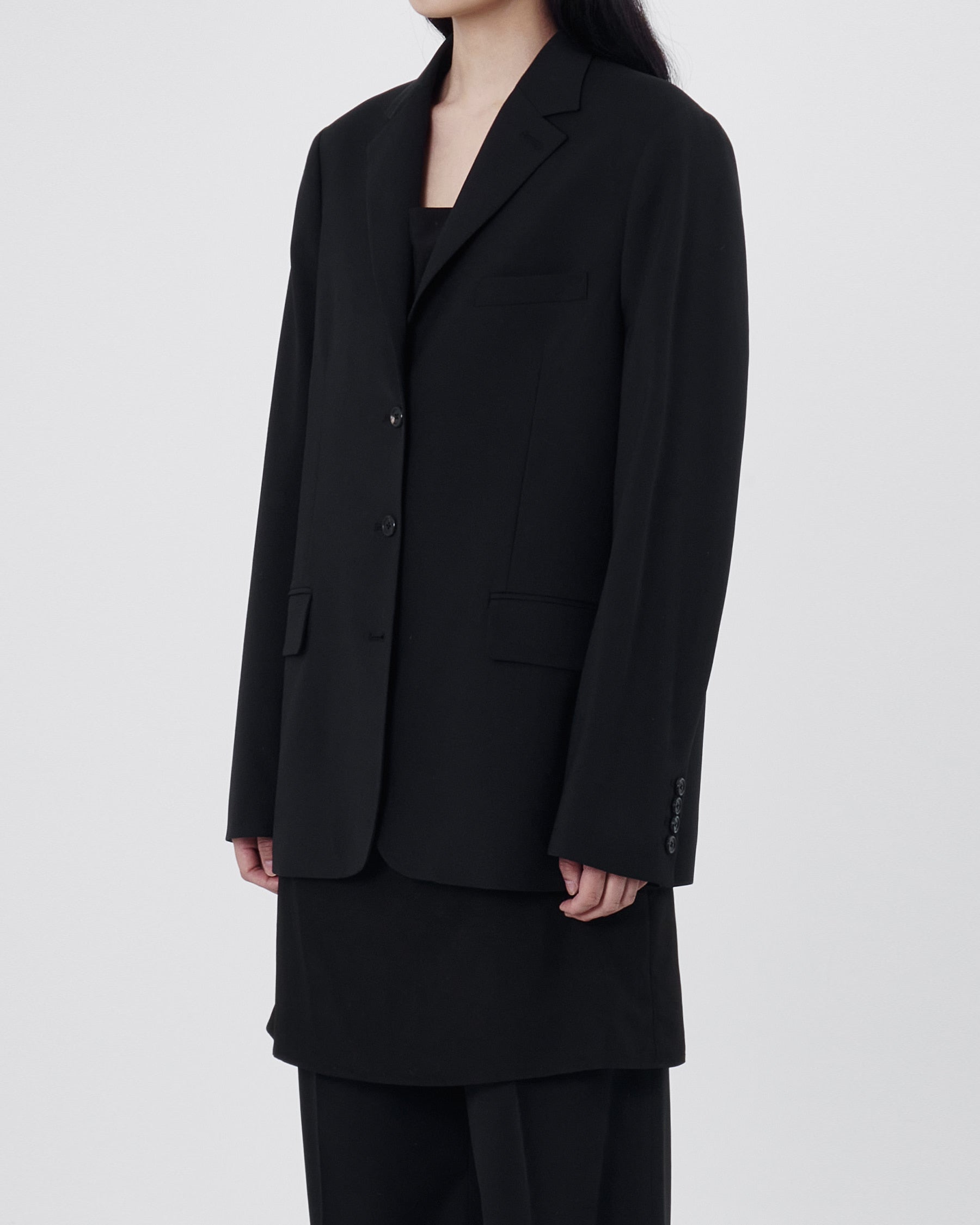 Brownyard - Tailored Jacket (Black) product image 3 | TRAB K-Fashion Australia