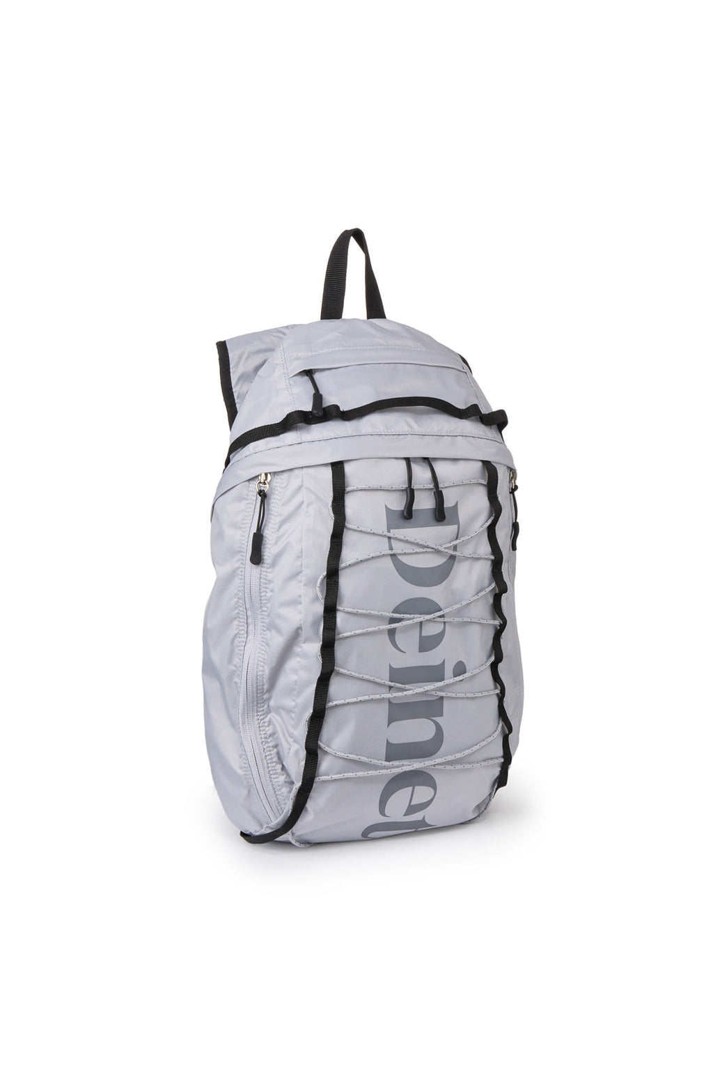 Deinet - Nylon Essential Logo Backpack (Grey) product image 2 | TRAB K-Fashion Australia