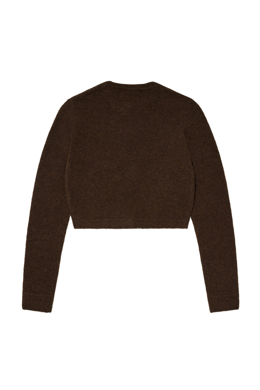 Deinet - Alpaca Round Knit Cardigan (Brown) product image 8 | TRAB K-Fashion Australia