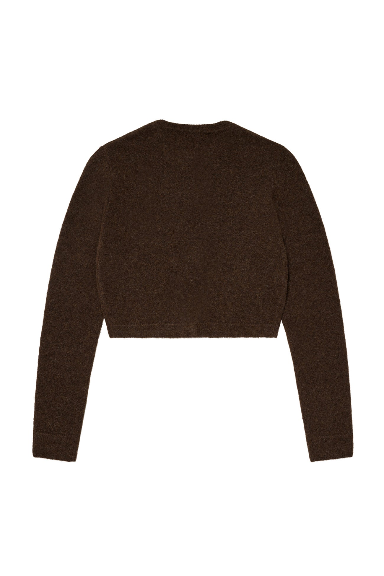 Deinet - Alpaca Round Knit Cardigan (Brown) product image 8 | TRAB K-Fashion Australia