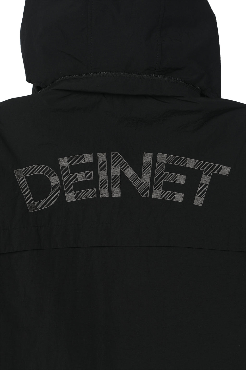 Deinet - Parka Ring Hooded Cropped Jumper (Black) product image 16 | TRAB K-Fashion Australia