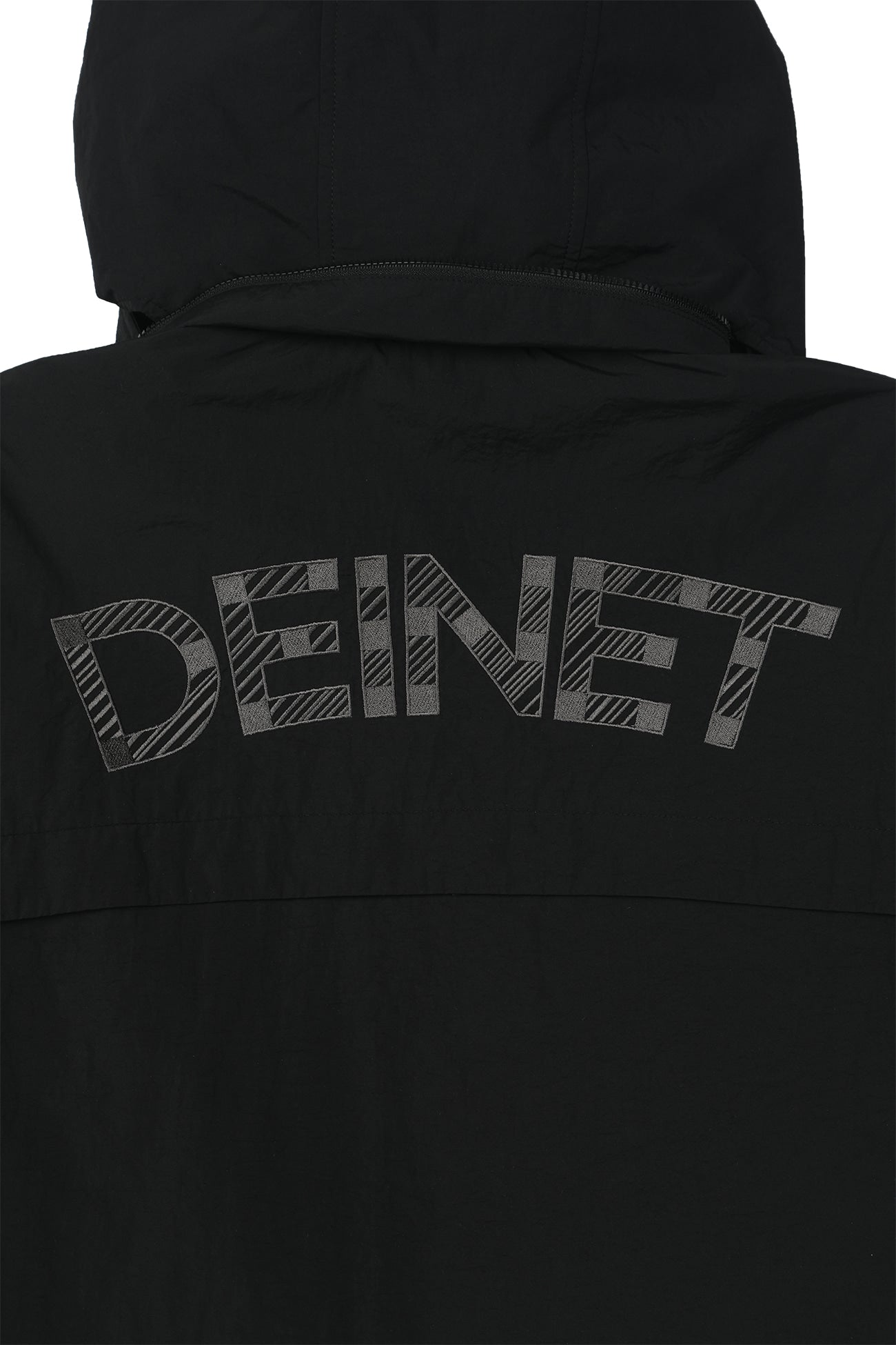 Deinet - Parka Ring Hooded Cropped Jumper (Black) product image 16 | TRAB K-Fashion Australia