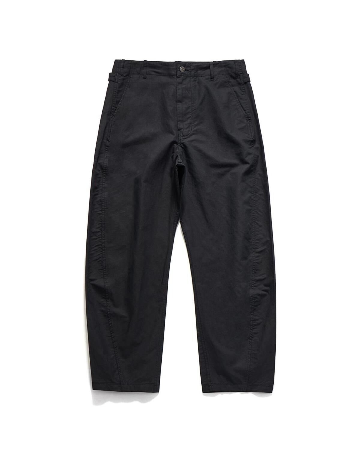 Eastlogue - Cinch Back Curved Pants (Black Linen) product image 5 | TRAB K-Fashion Australia