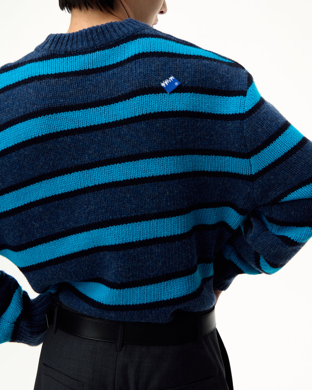 Ader Error - Sig; BL Tag knit 03 (Z-Blue) product image 11 | TRAB K-Fashion Australia