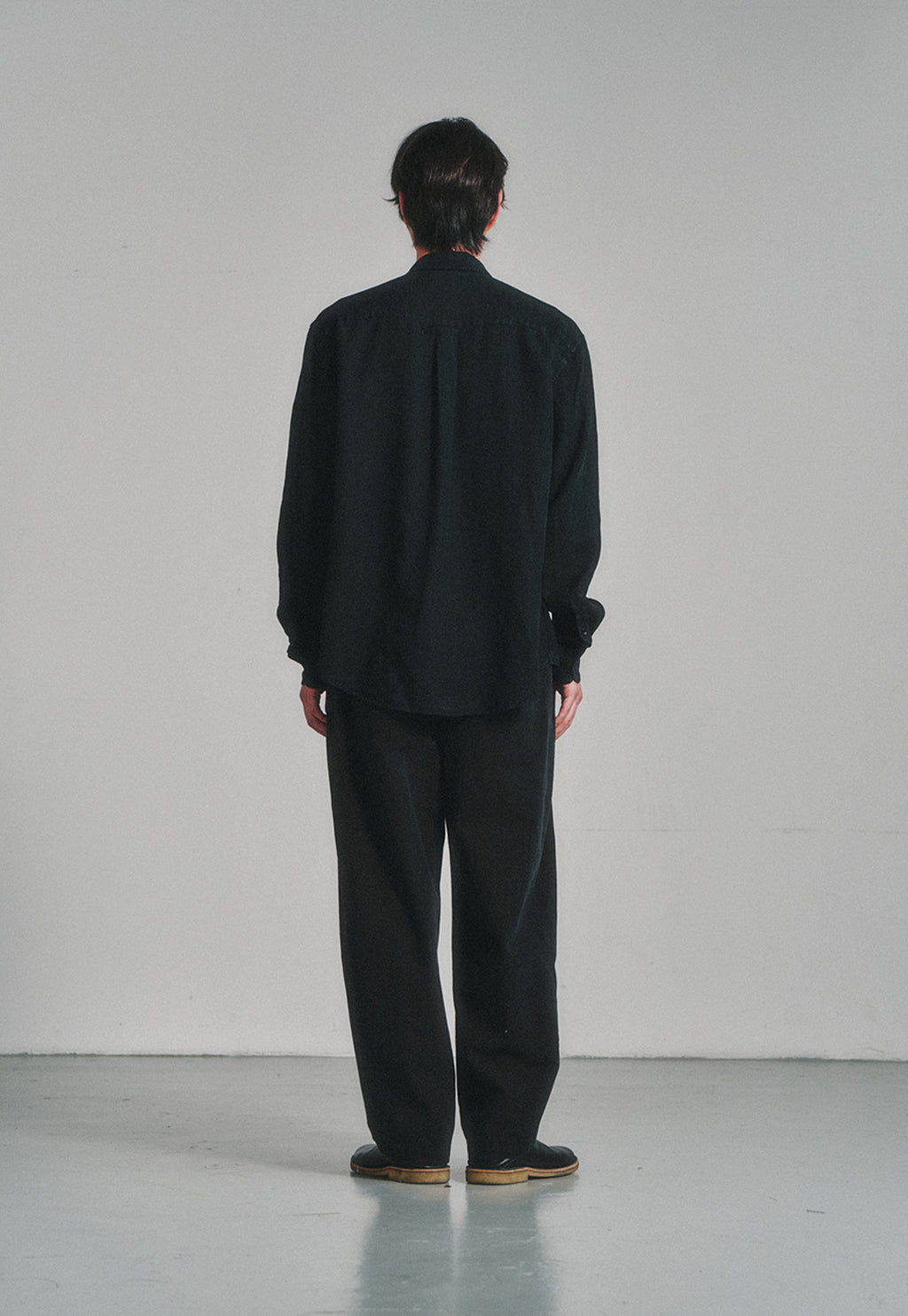 Art if acts - Washed Linen Shirt (Black) product image 4 | TRAB K-Fashion Australia