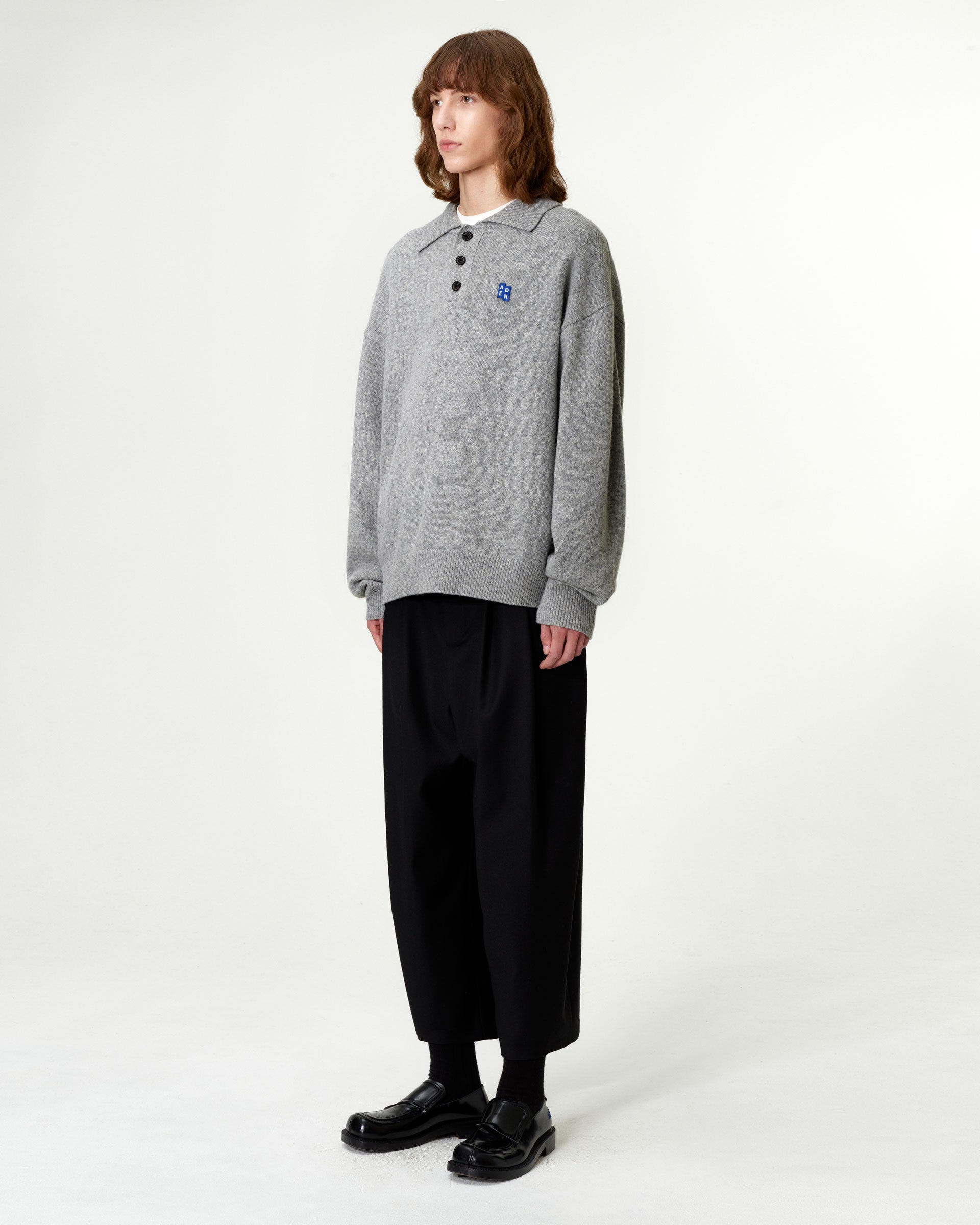 Ader Error - Sig; BL Tag knit 02 (Grey) product image 5 | TRAB K-Fashion Australia