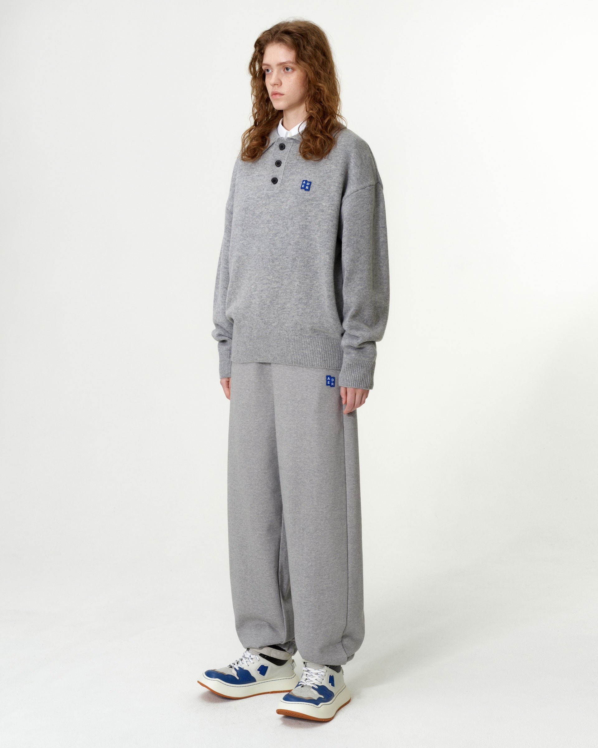 Ader Error - Sig; BL Tag knit 02 (Grey) product image 3 | TRAB K-Fashion Australia