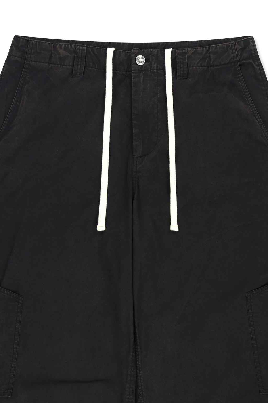 Matin Kim - Faded Wax Pants (Black) product image 3 | TRAB K-Fashion Australia